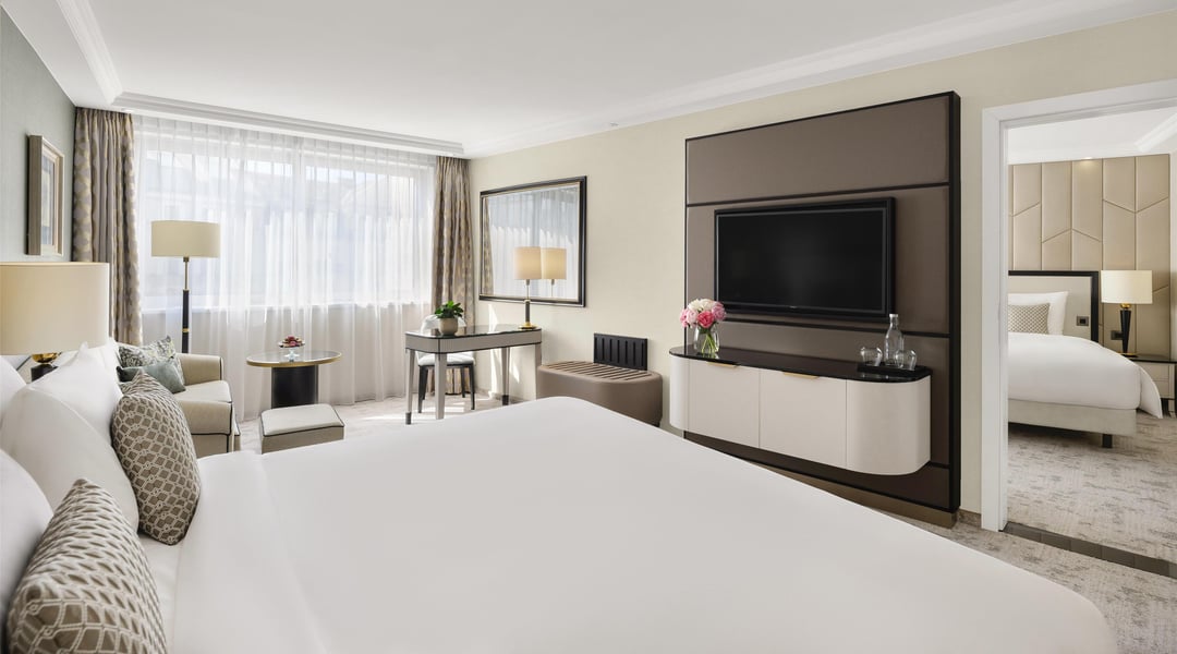Family room with connecting room