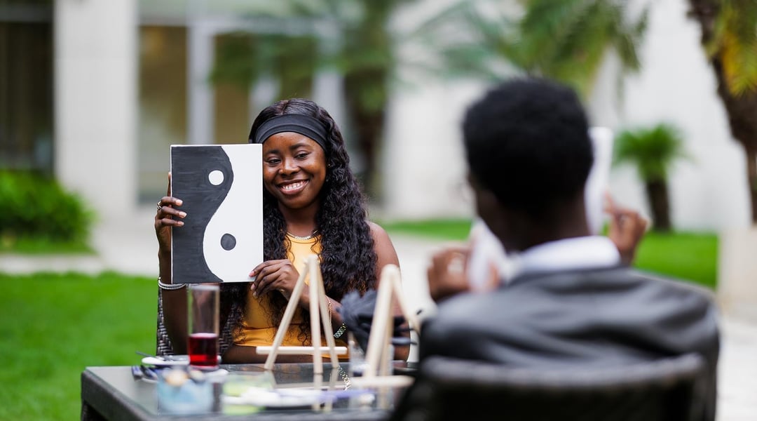 Sip and Paint at Kempinski Hotel Gold City Accra