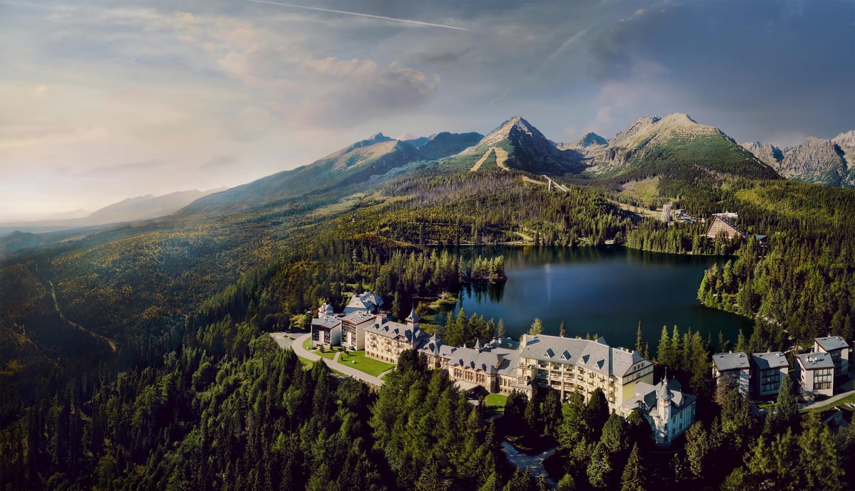 Grand Hotel Kempinski High Tatras in Štrbské Pleso, Slovakia