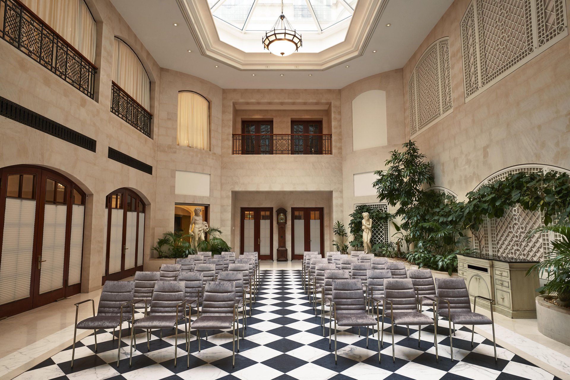 Wintergarten event location at Hotel Adlon Kempinski Berlin