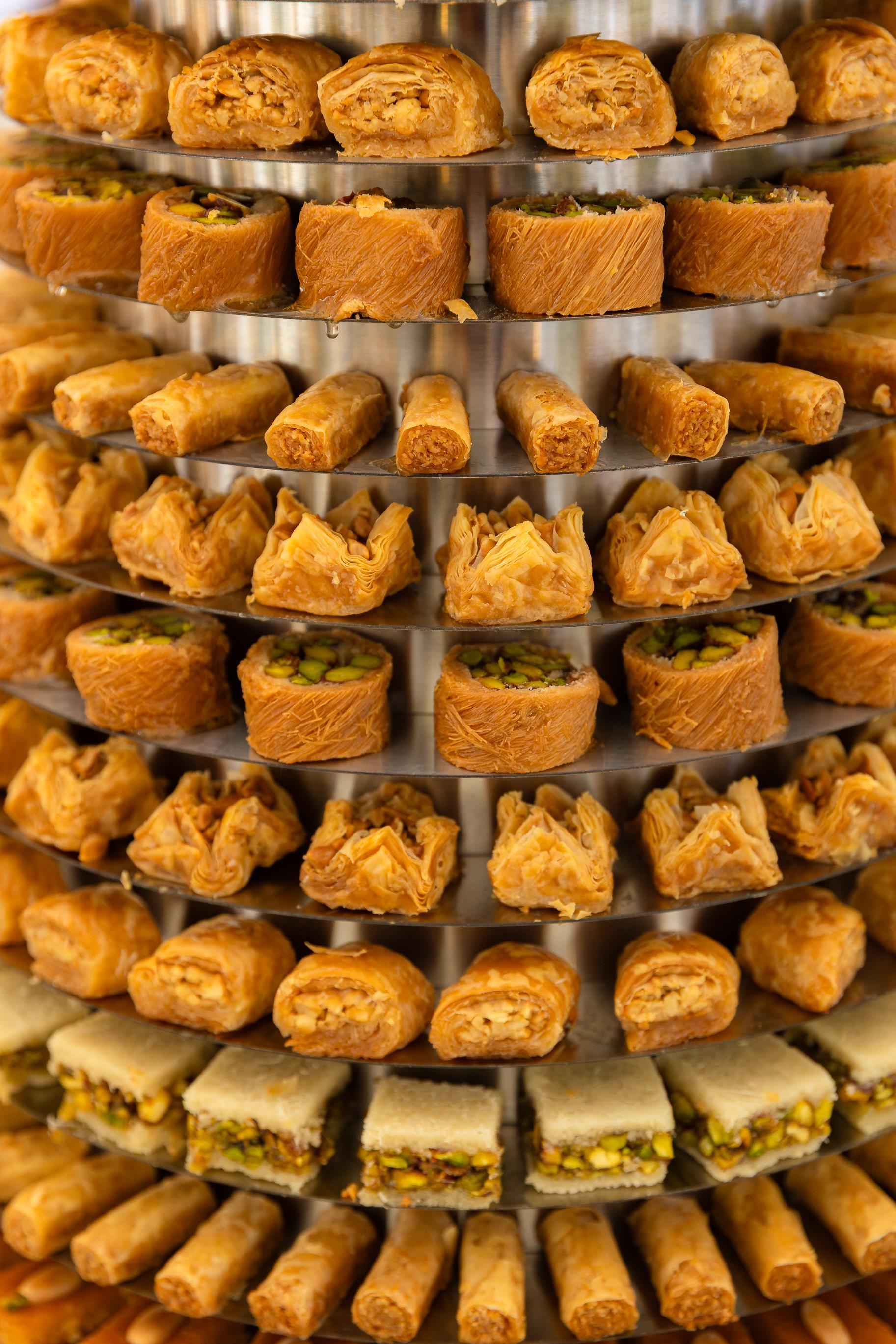 Ramadan Tent 2026 sweets close up