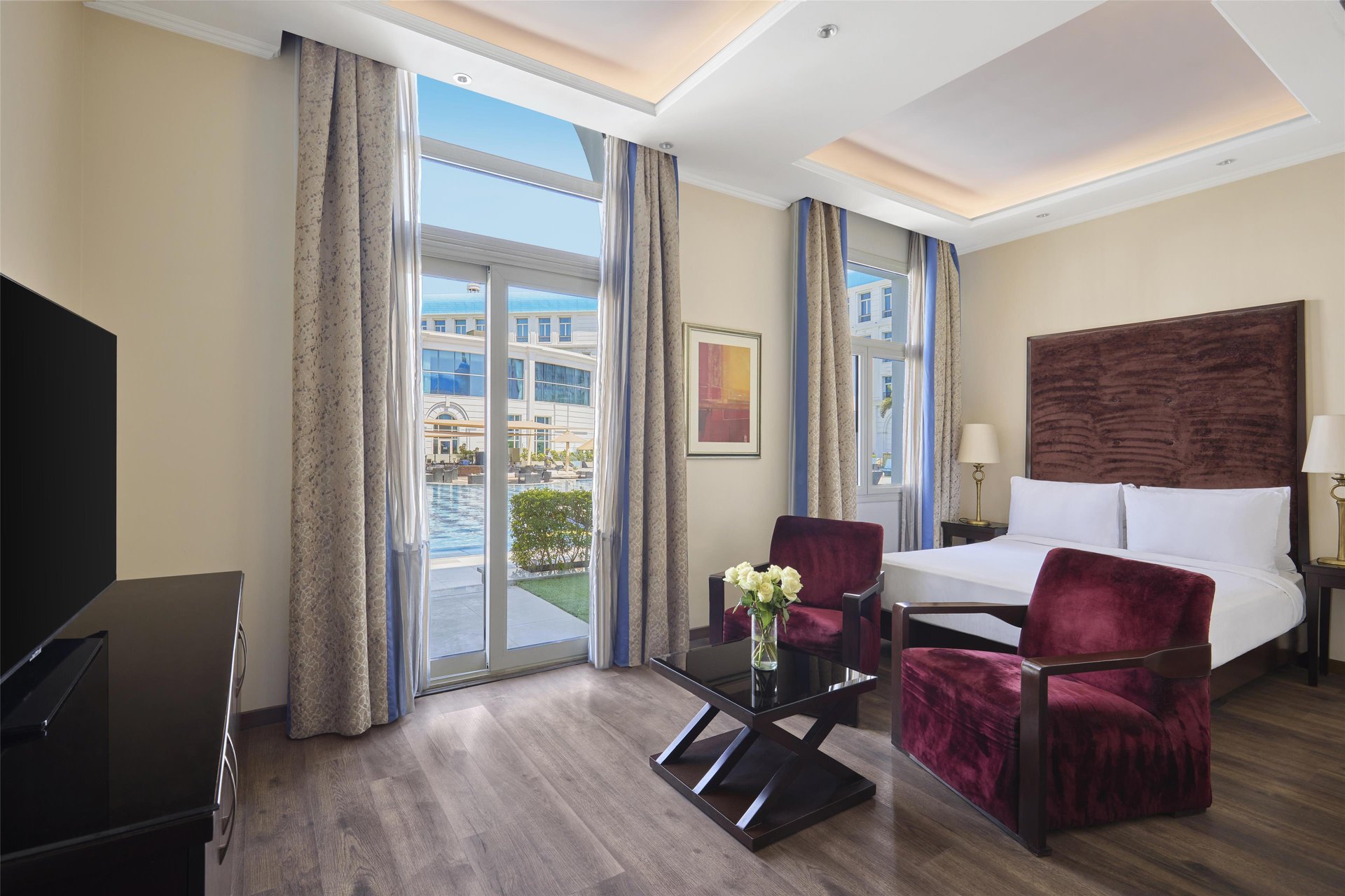 Kempinski Palace Cairo - Cabana Pool with Terrace