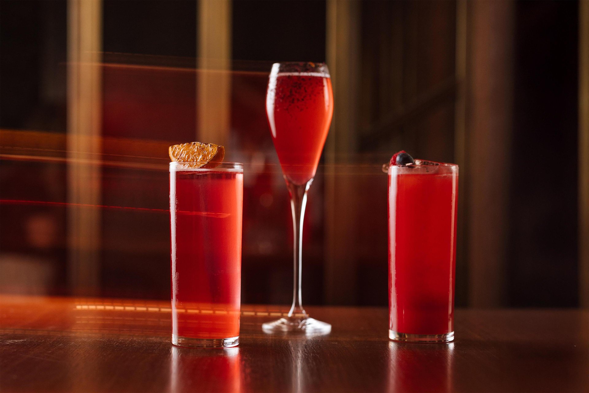 Cocktails in Kempinski Red