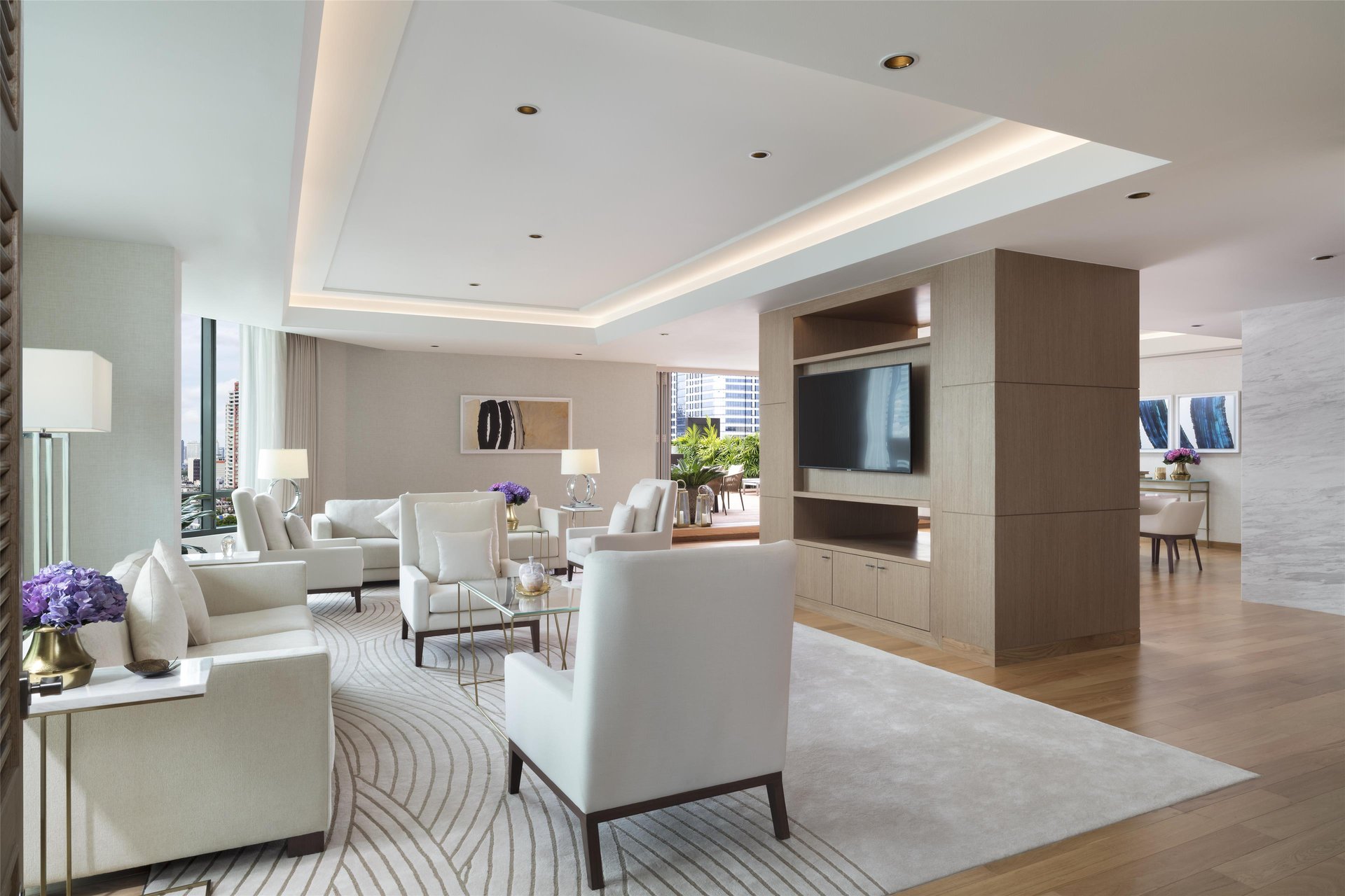 Siam Kempinski Hotel Bangkok - Presidential Terrace Suite_Living Room