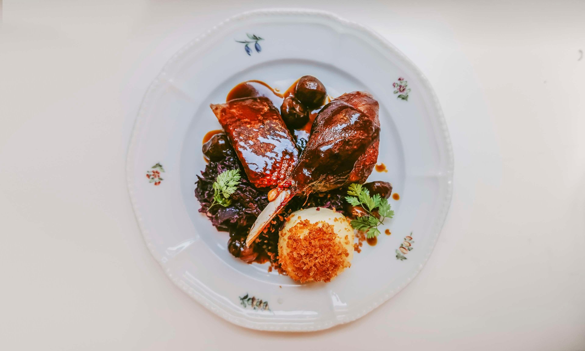 Cooking box Christmas duck