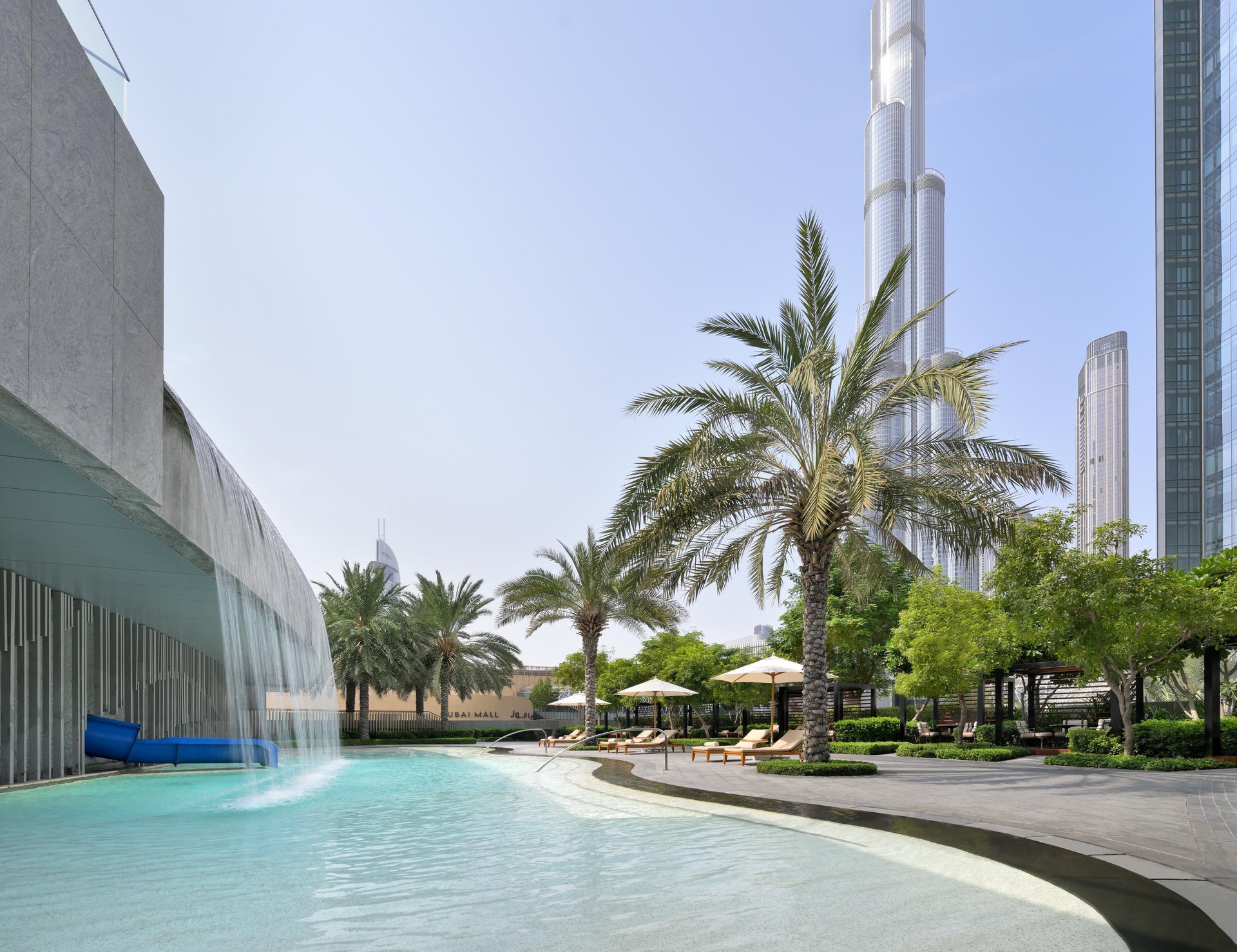 Kempinski The Boulevard Dubai - Pool view