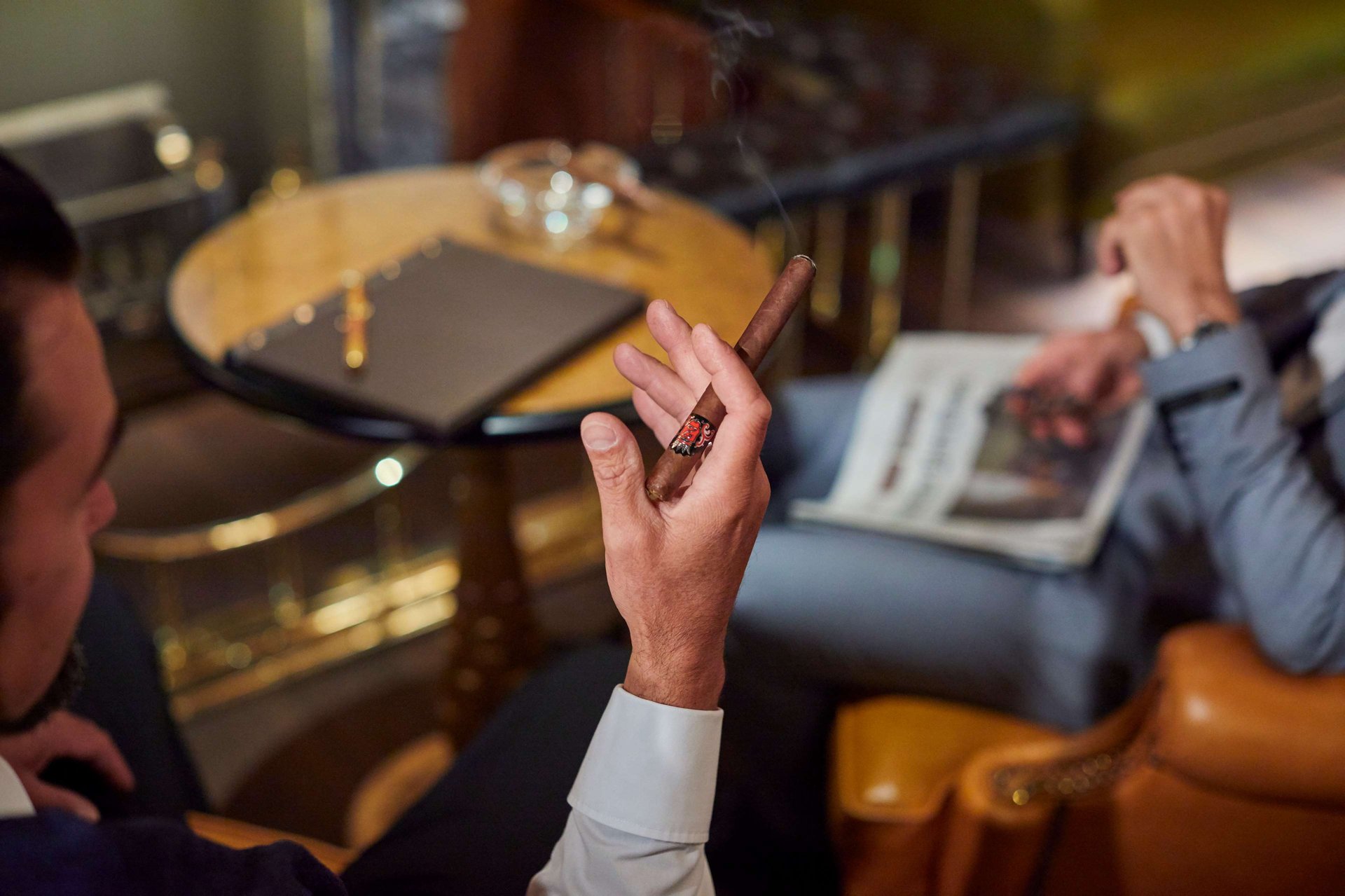 Kempinski Cigar Lounge by Zechbauer