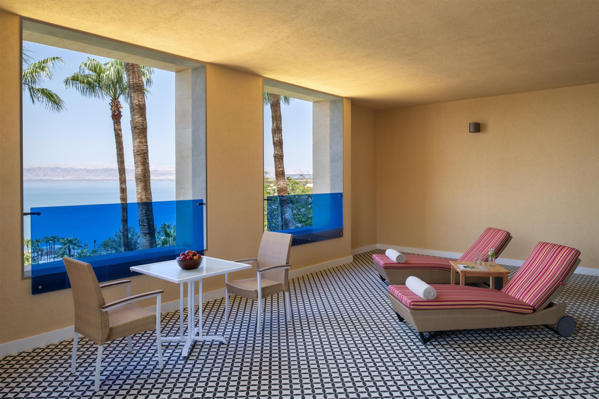 Kempinski Hotel Ishtar Dead Sea Jordan - Executive Suite - Terrace