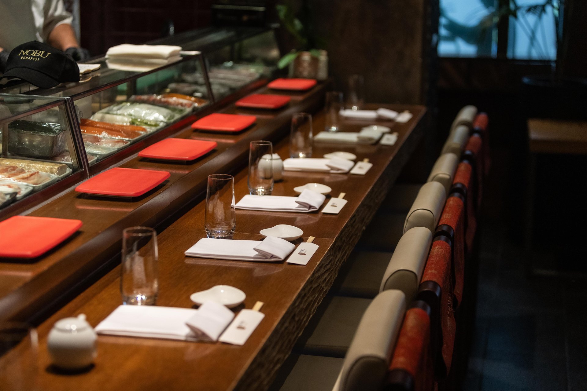Sushi Bar in Nobu Budapest Restaurant