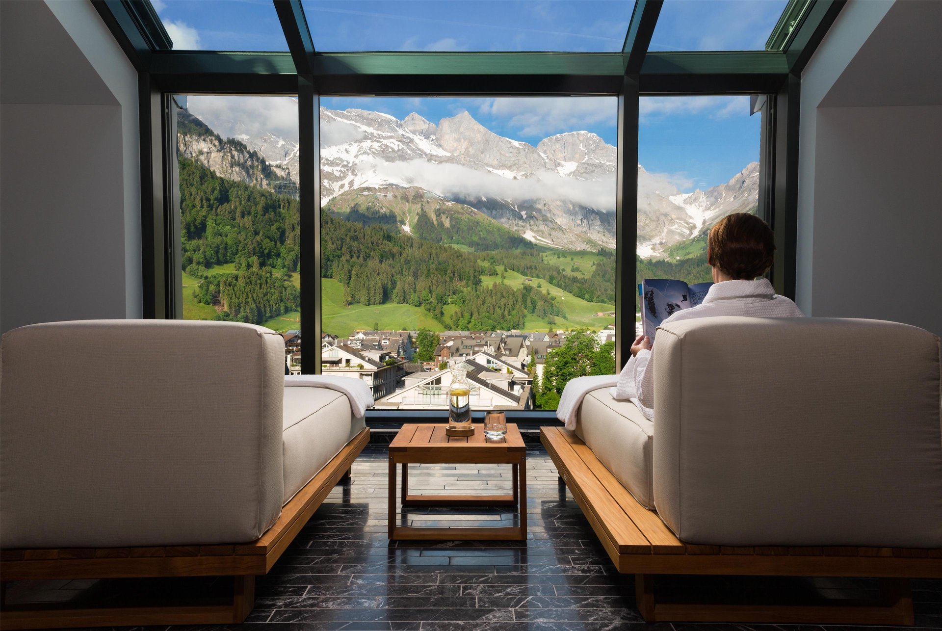 Kempinski Palace Engelberg - Pool