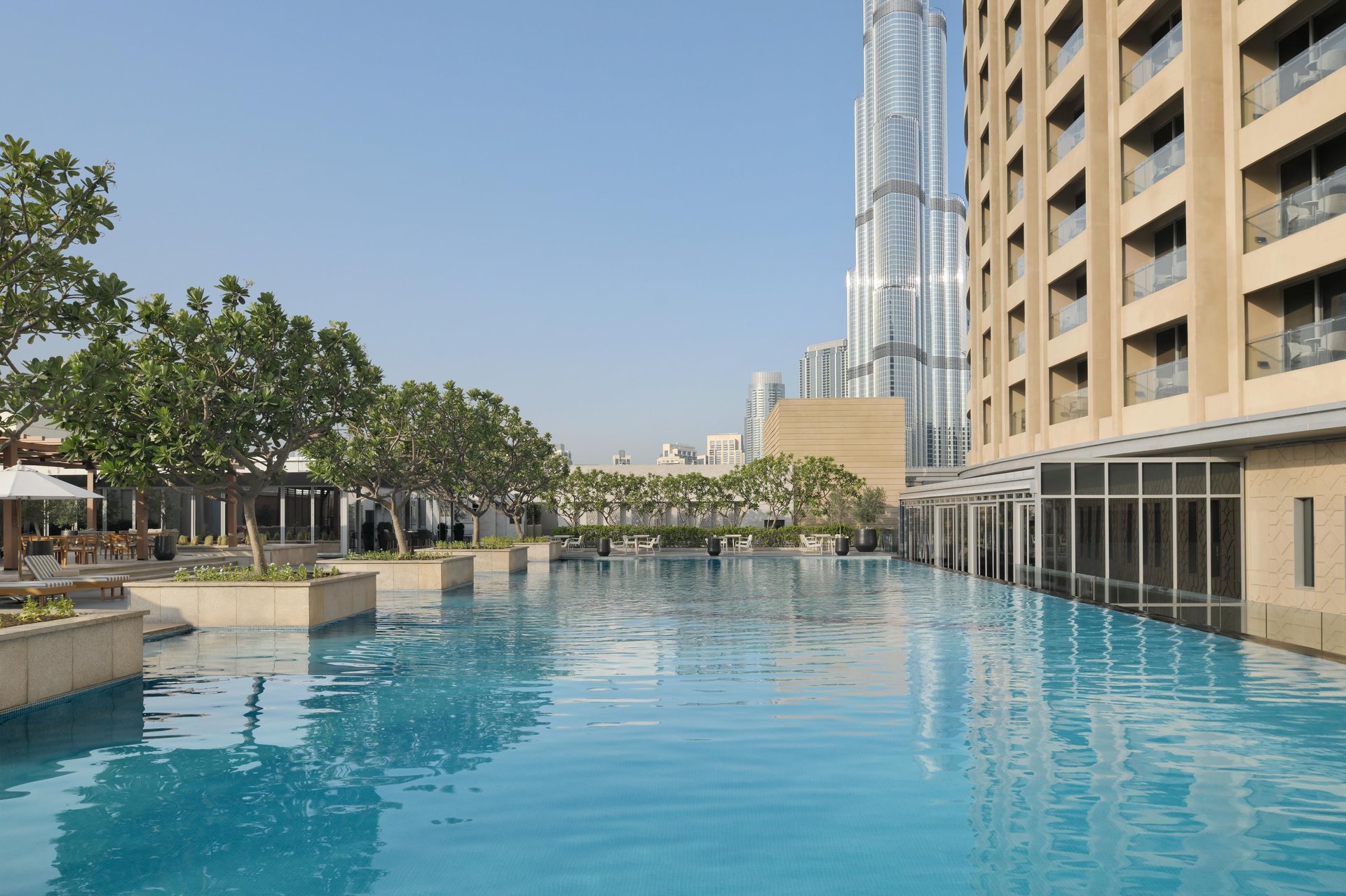 Kempinski Central Avenue Dubai - Pool view