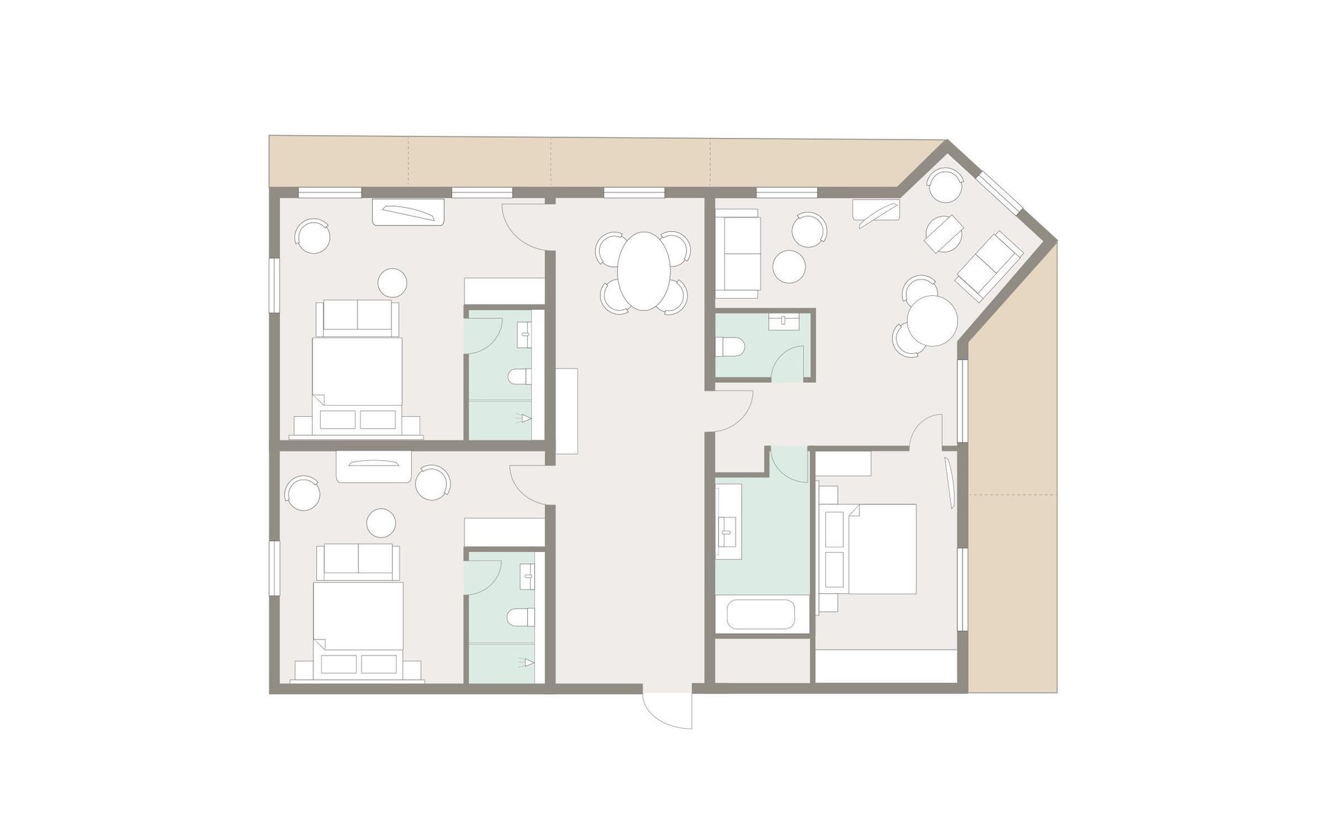 Kempinski Palace Engelberg - Grand Suite