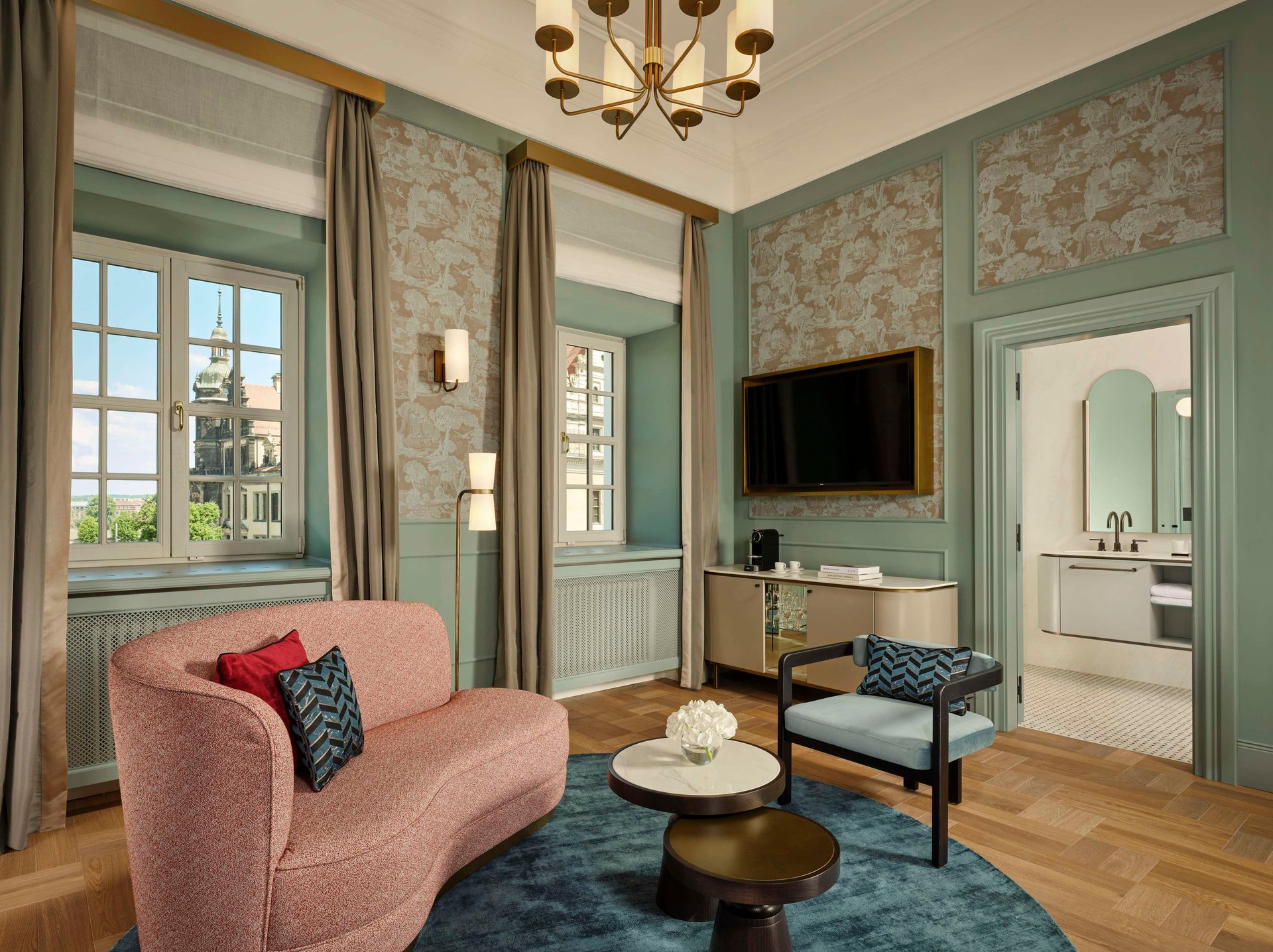 Hotel Taschenbergpalais Kempinski Dresden - Grand Palais View Room