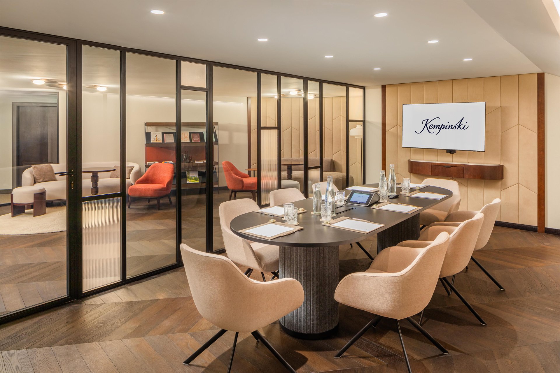 Meeting venue  'Room Eleven' exclusive boardroom at Kempinski Hotel Budapest
