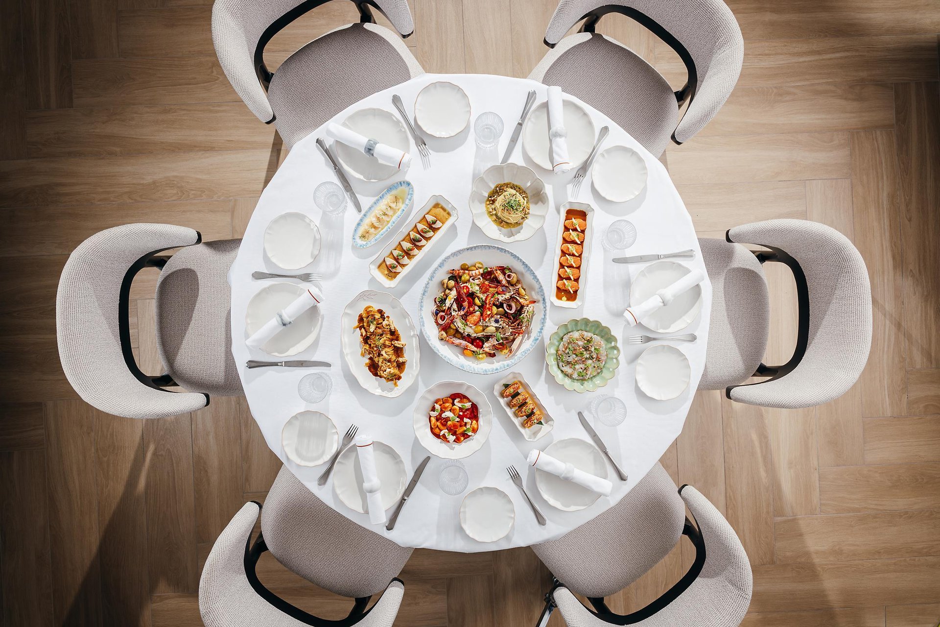 Early Dinner Al Fresco