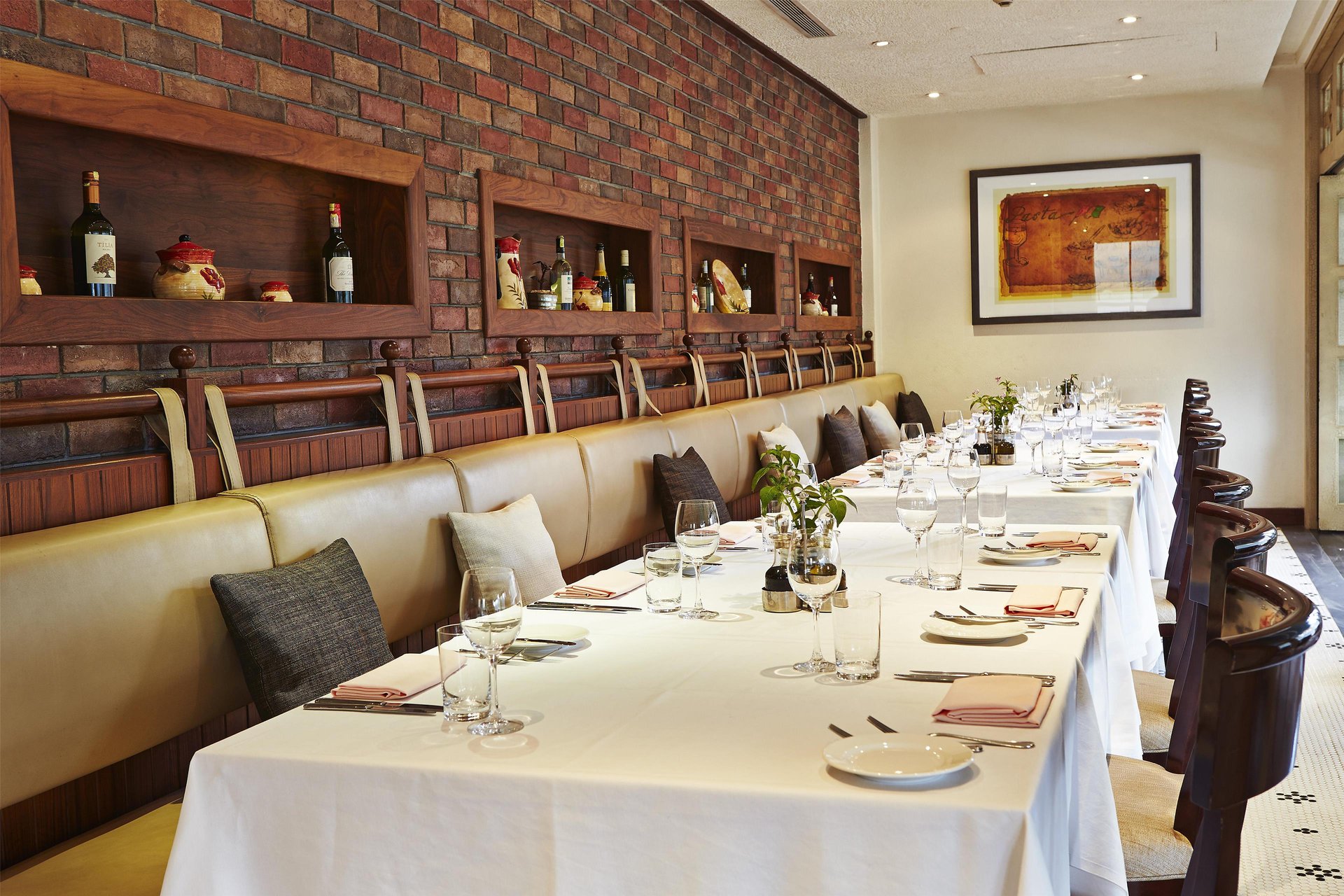 Business Lunch at Lucca