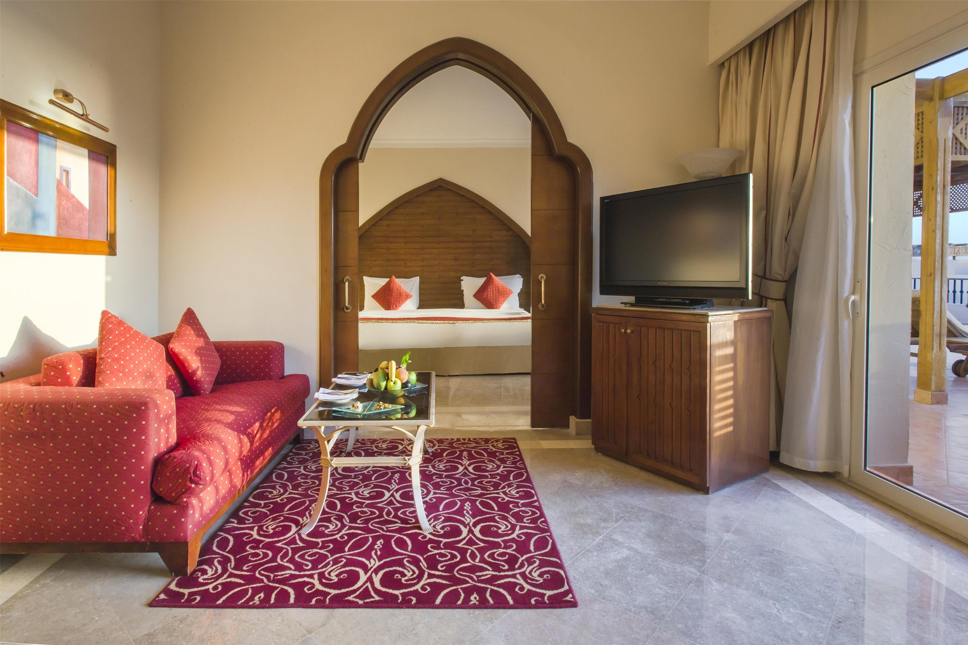 Kempinski Hotel Soma Bay - In Room Living Area