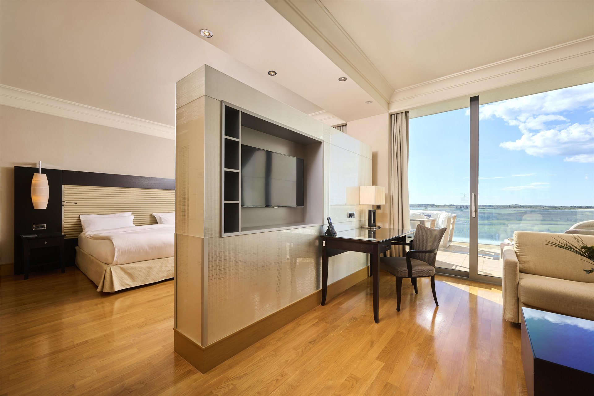 Junior Suite vista giardino degli ulivi