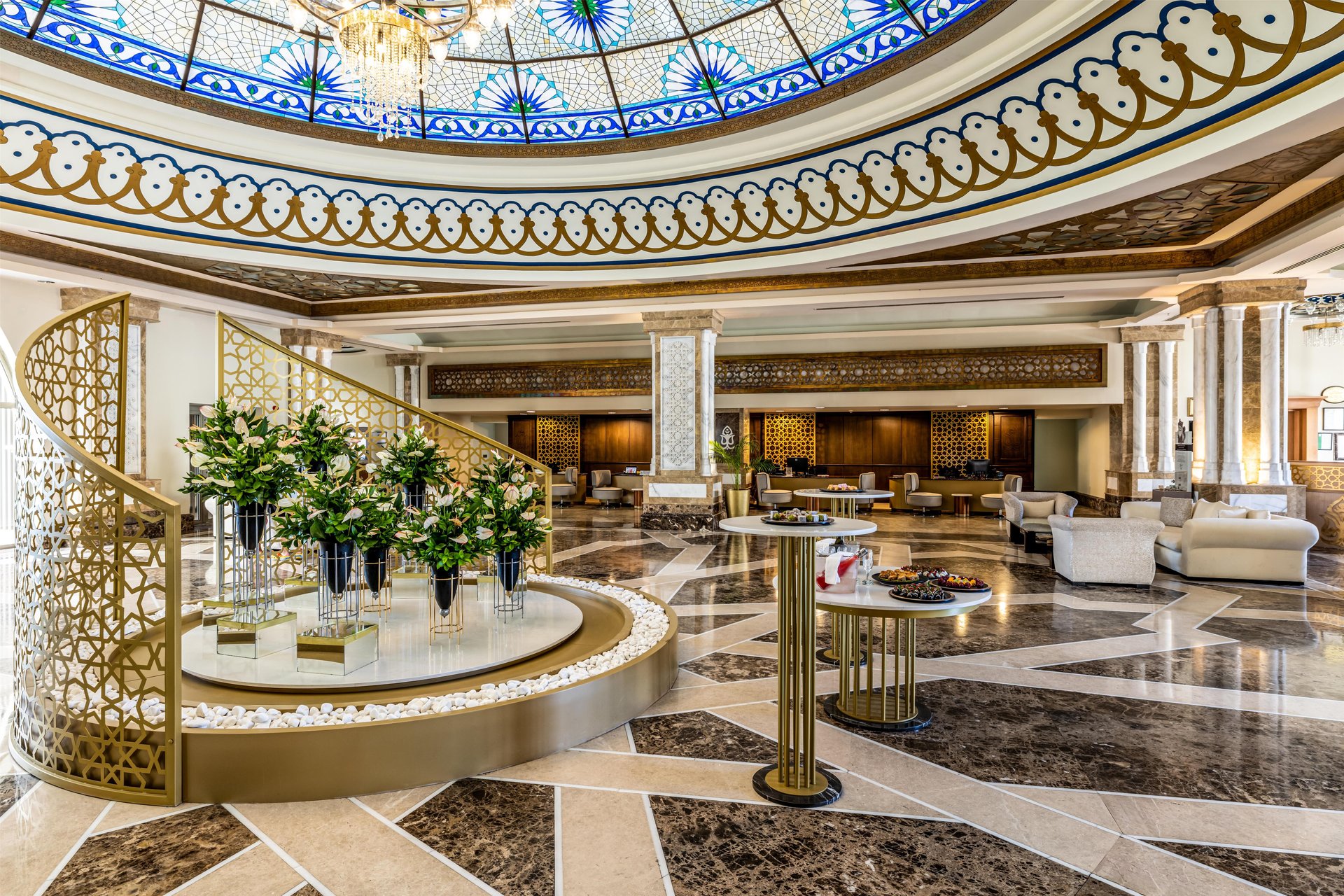Kempinski Hotel The Dome Belek Turkey - Lobby view