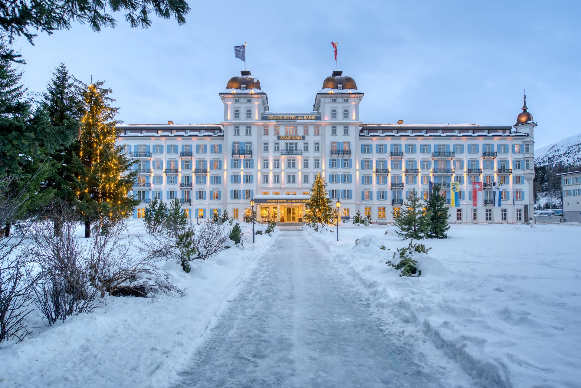 Kempinski Grand Hotel des Bains St.Moritz - Aussenansicht