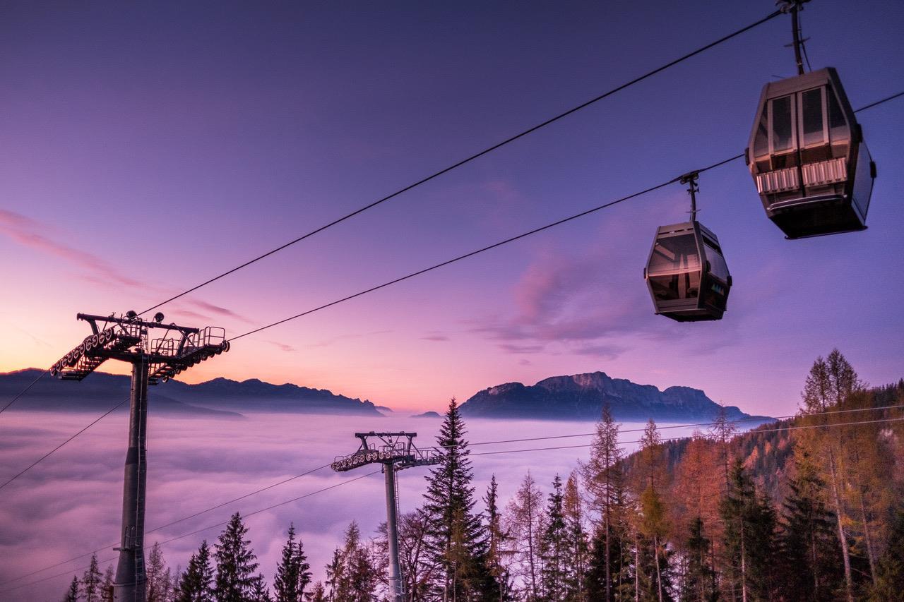 Jennerbahn Sunset