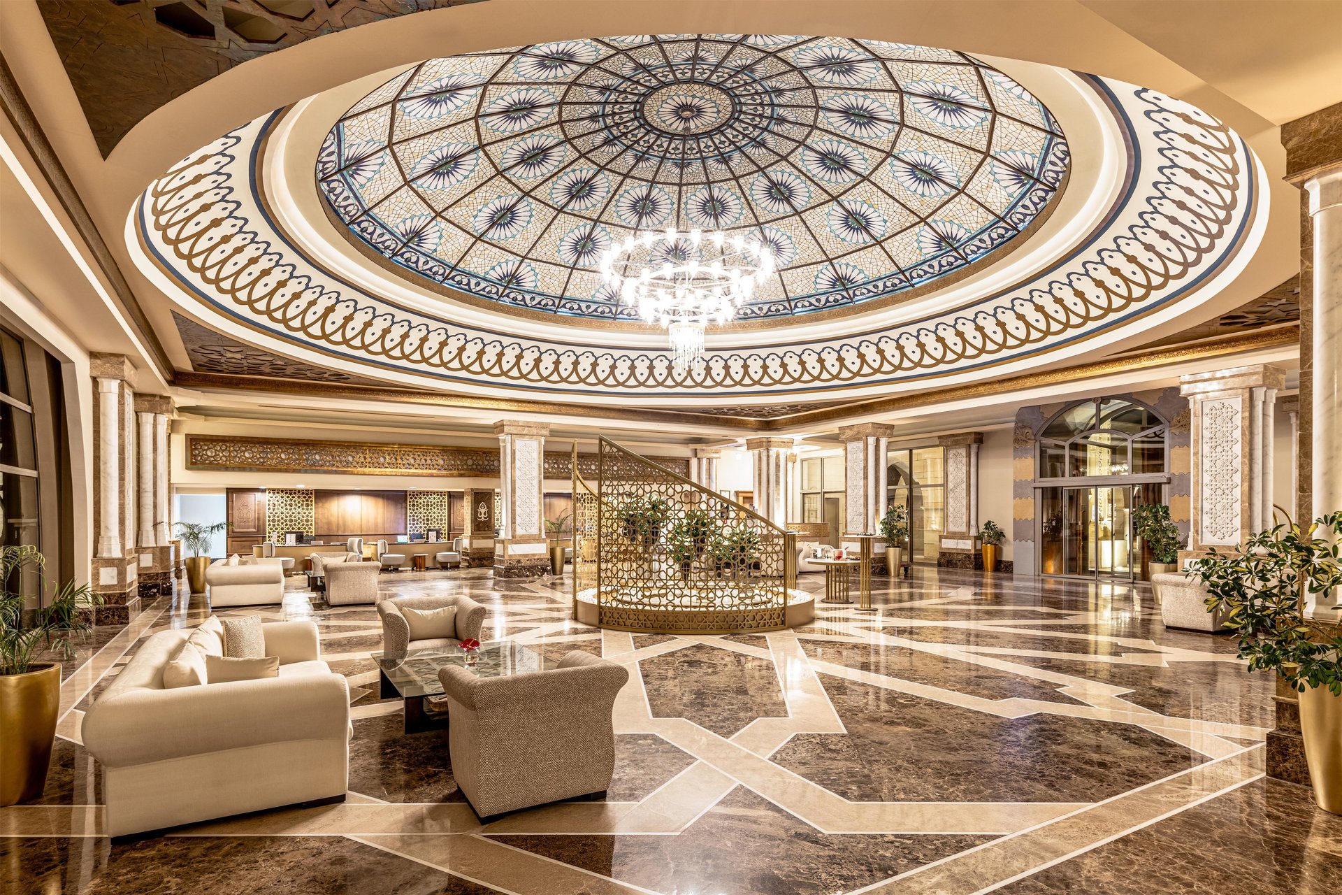 Kempinski Hotel The Dome Belek Turkey - Lobby view