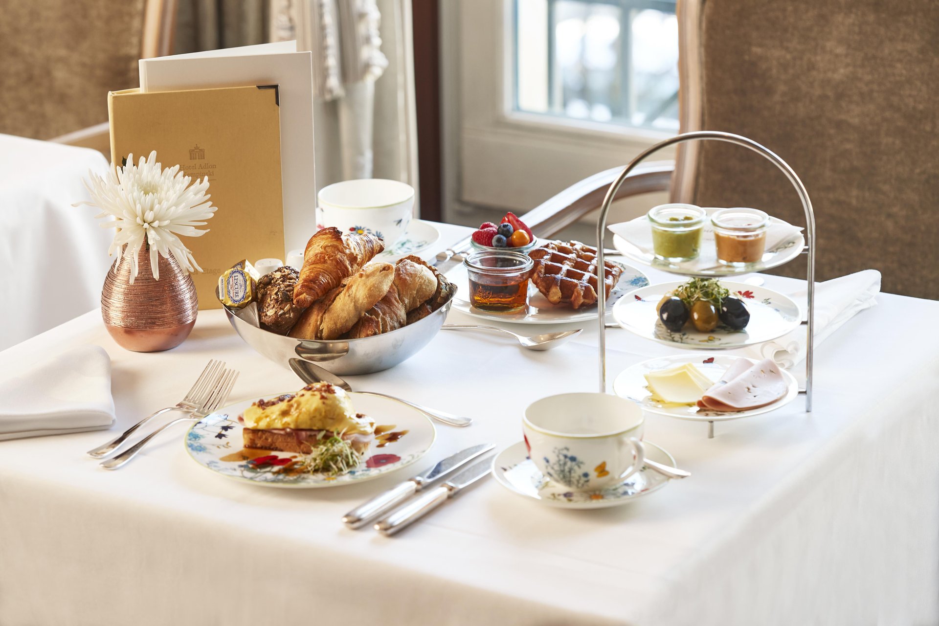 Hotel Adlon Kempinski Berlin - Área de Café da Manhã