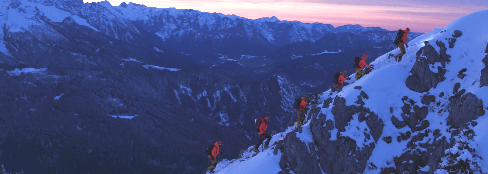 Living out his passion for mountains, he got lost and rescued