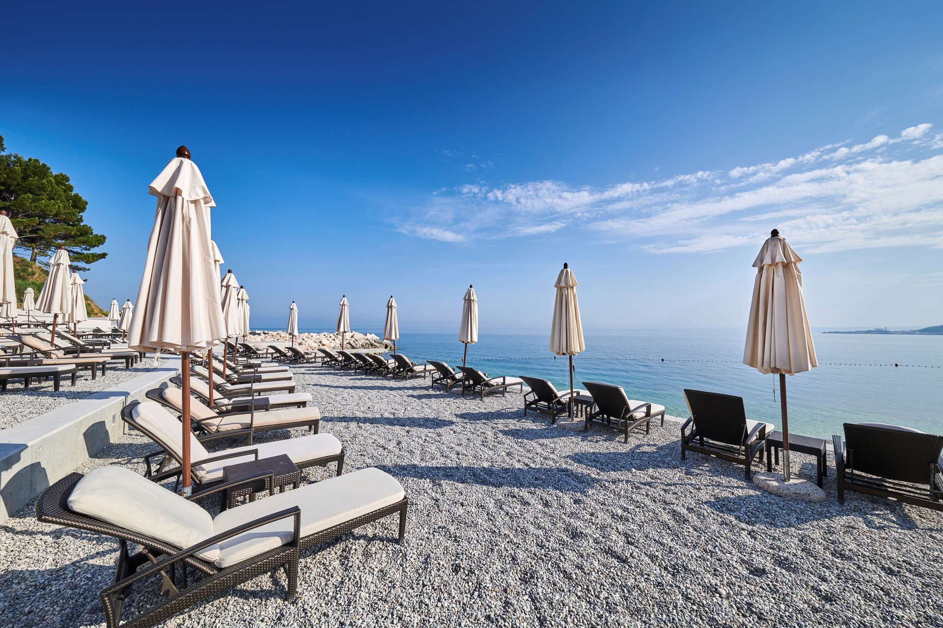 Privater Strand