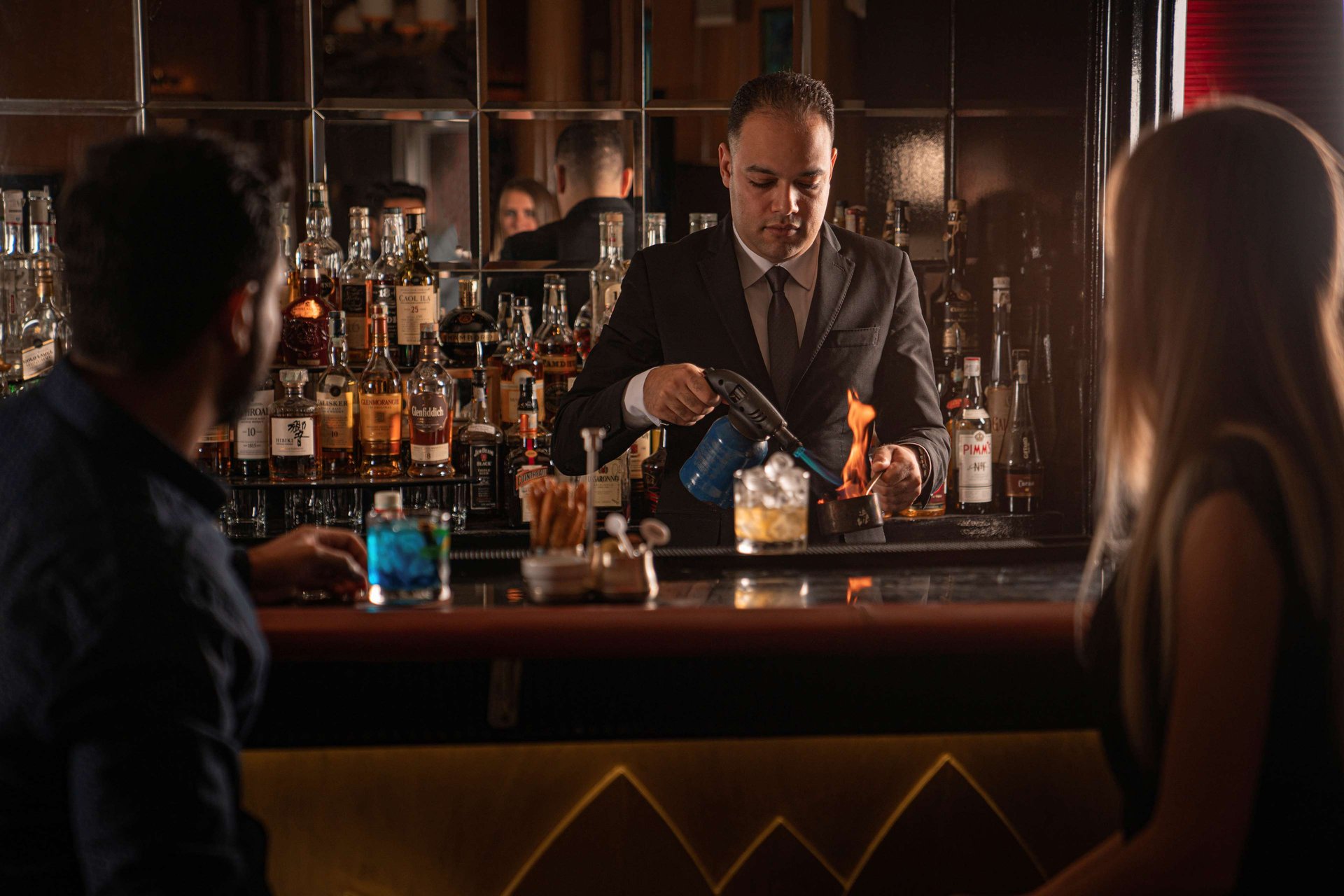 Flaming Cocktail