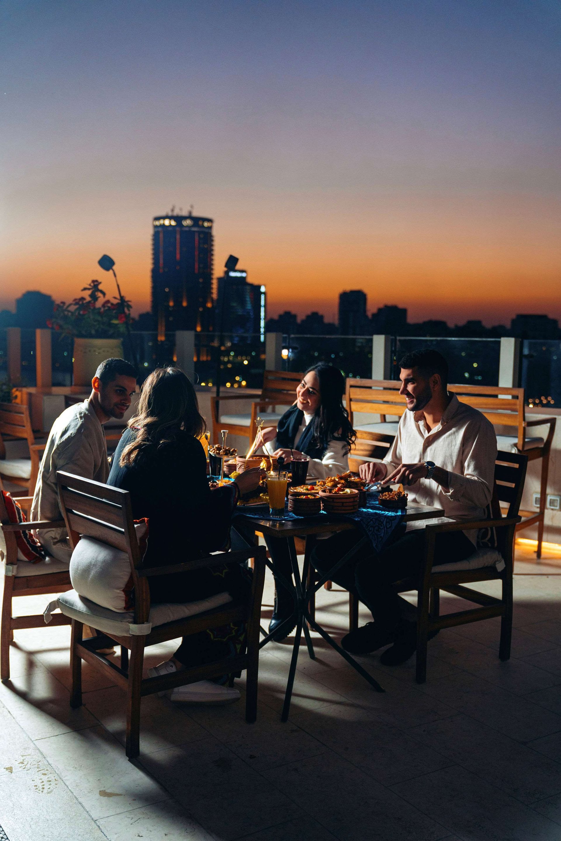 Above the City, Beneath the Stars