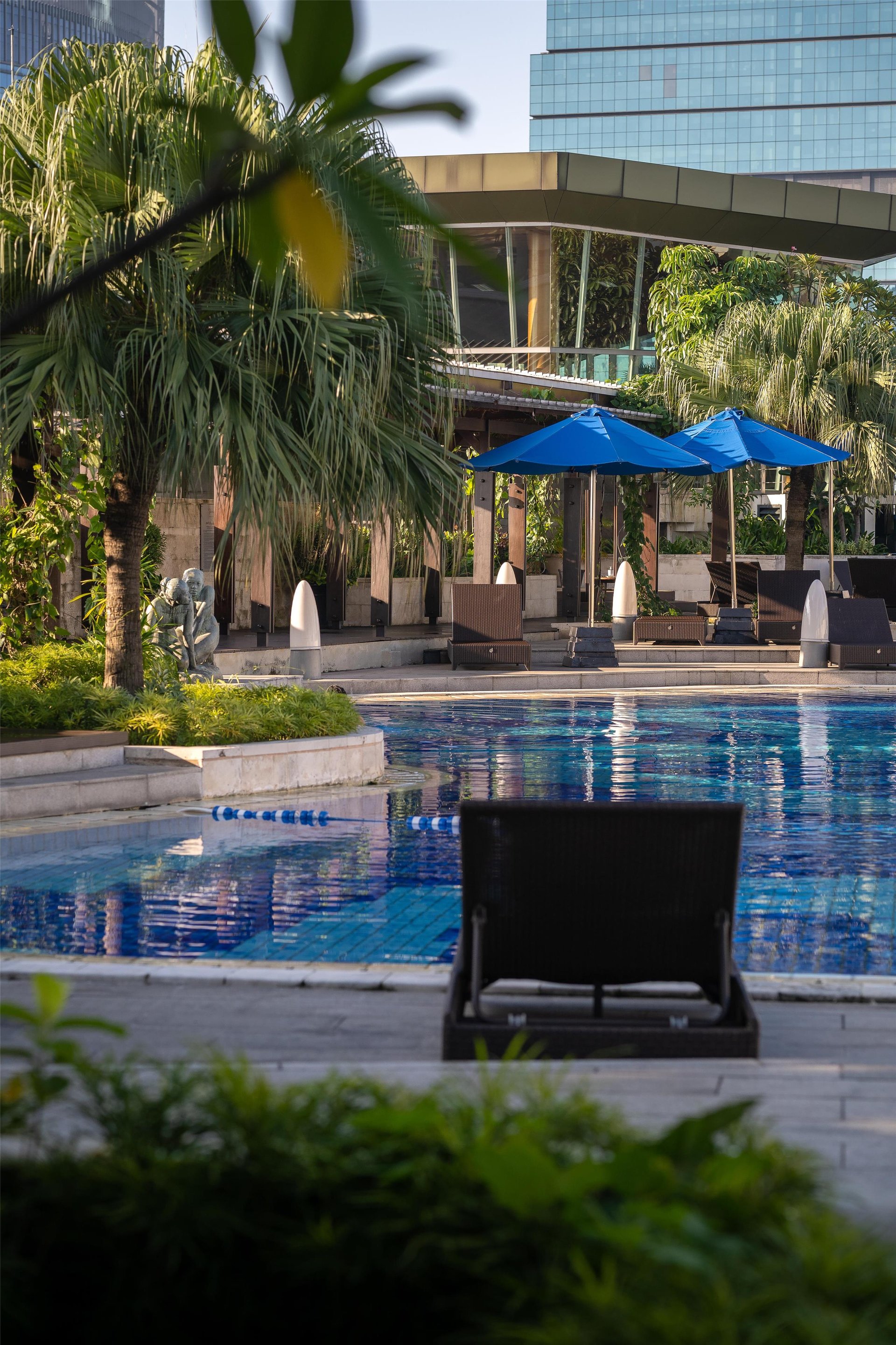 Hotel Indonesia Kempinski Jakarta - 泳池景色