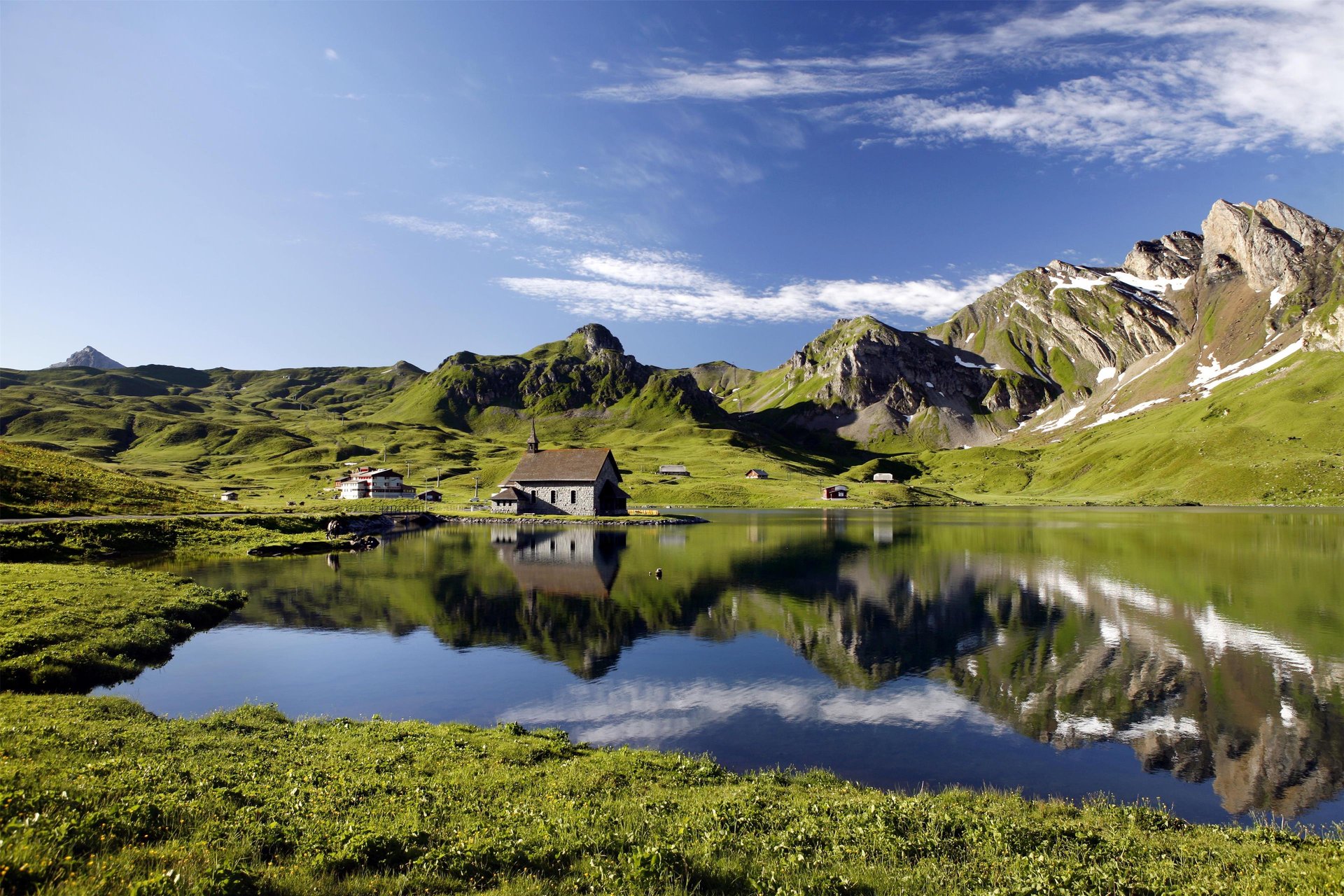 Mountain Lake Fishing