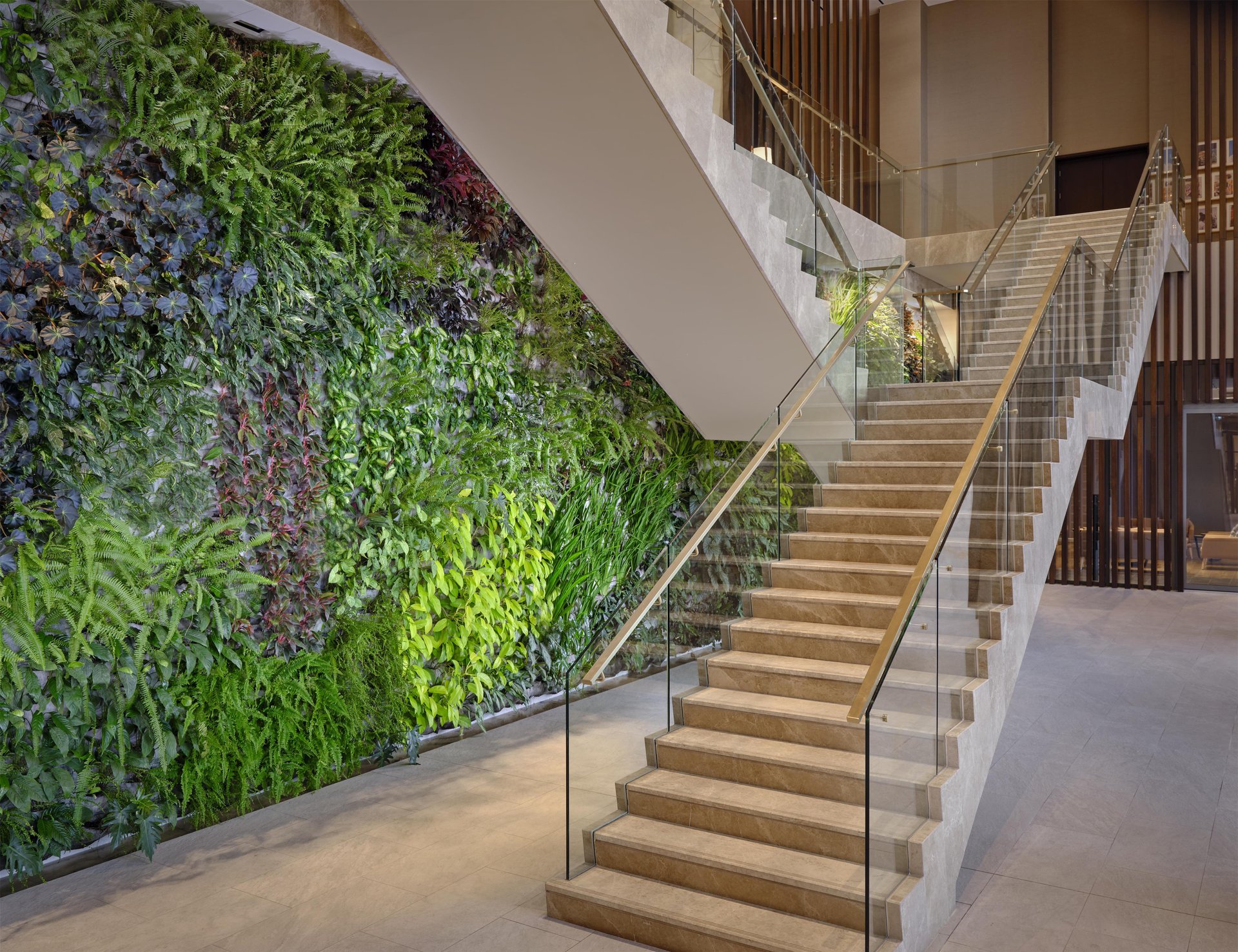 lower-lobby-stairs-with-natural-garden