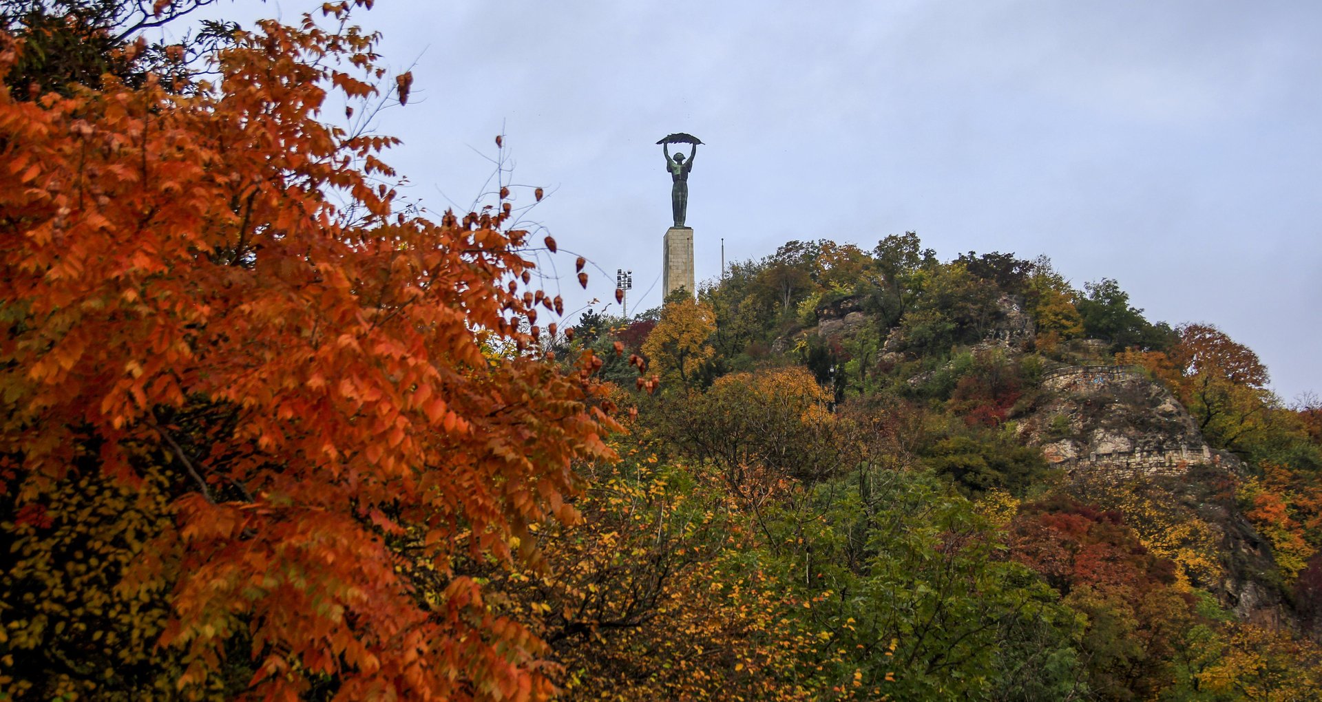 Autumn in Budapest - Liberty Statue for best view