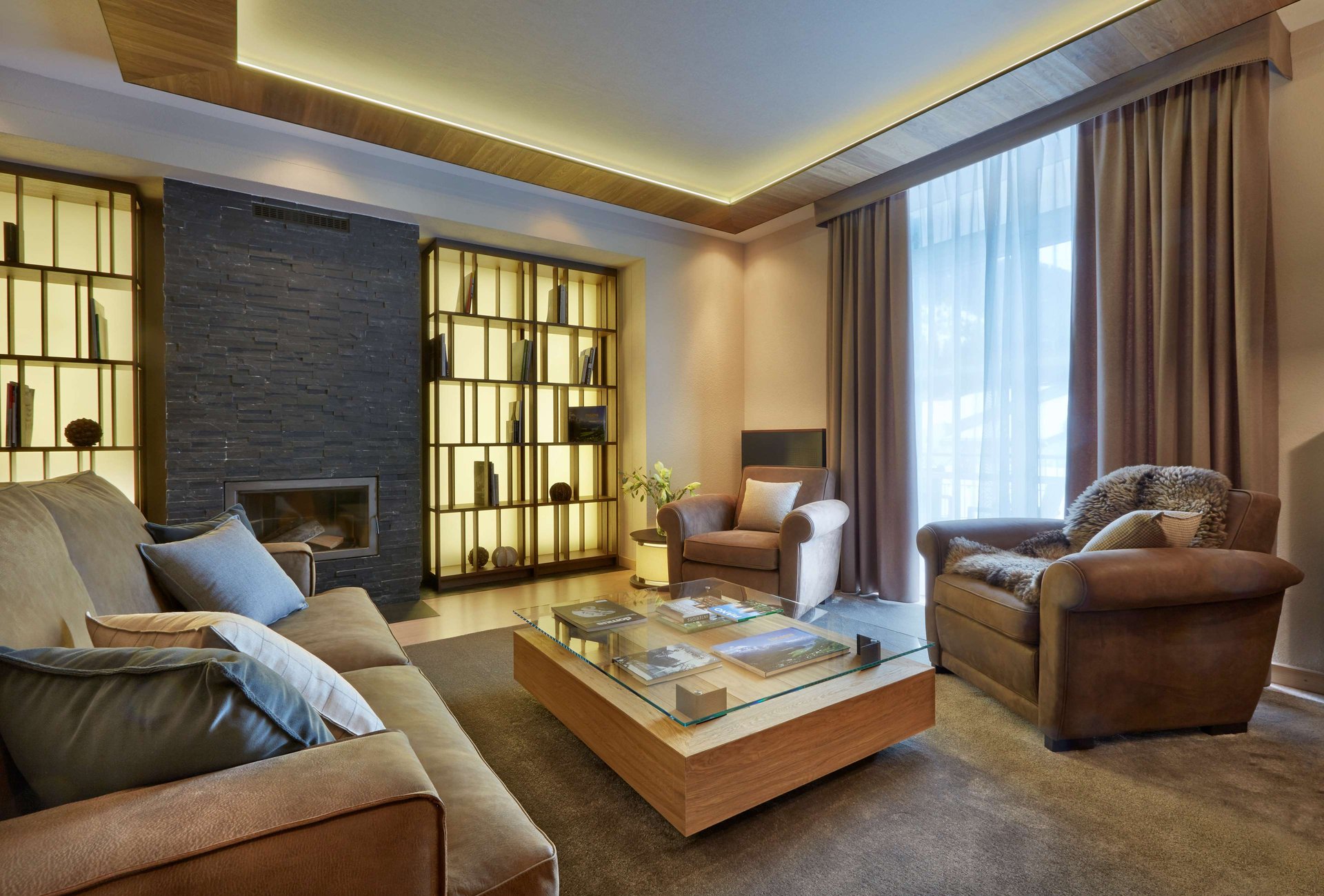 Premier Alpine Suite mit zwei Schlafzimmern