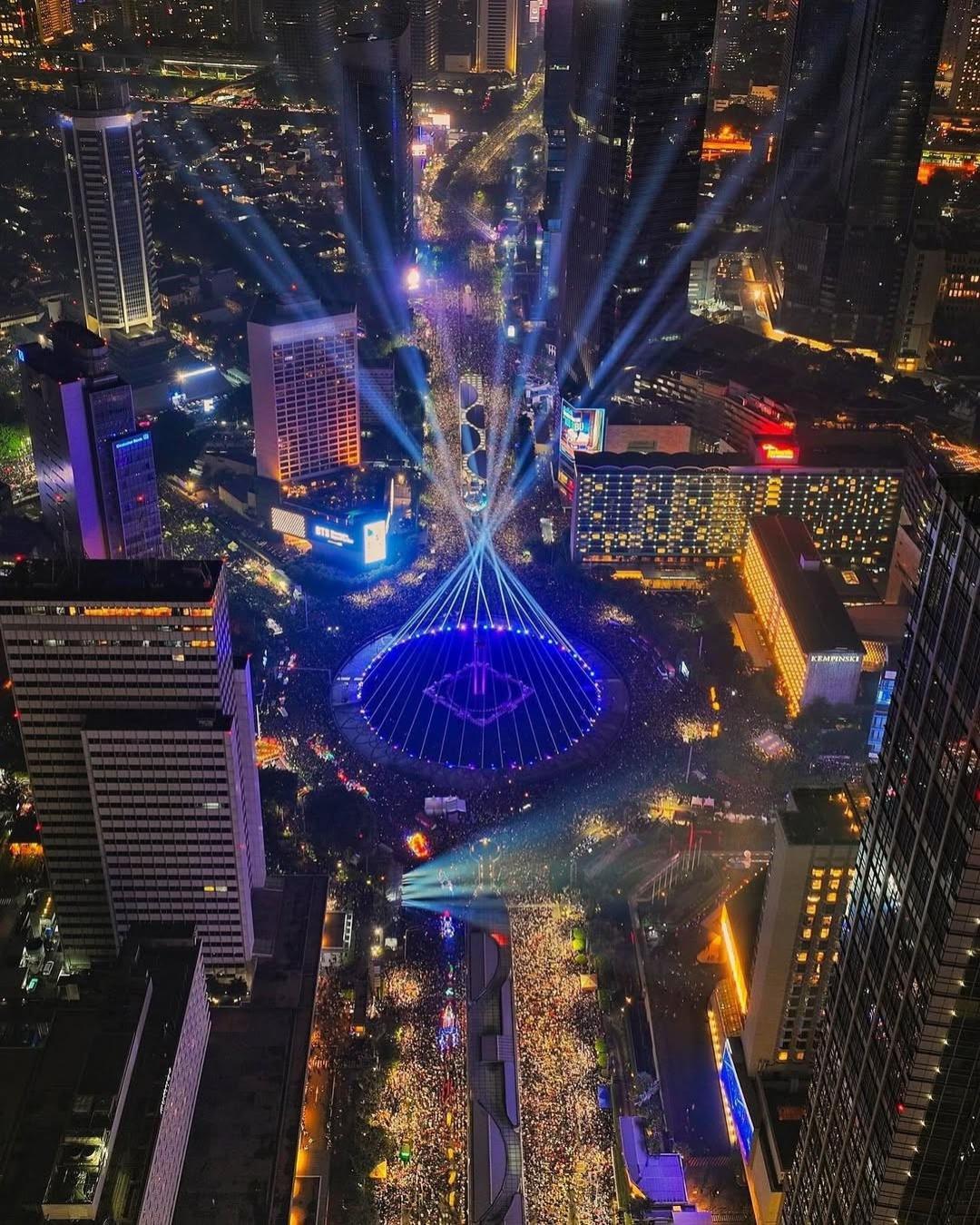 New Year's Eve at Hotel Indonesia Kempinski Jakarta