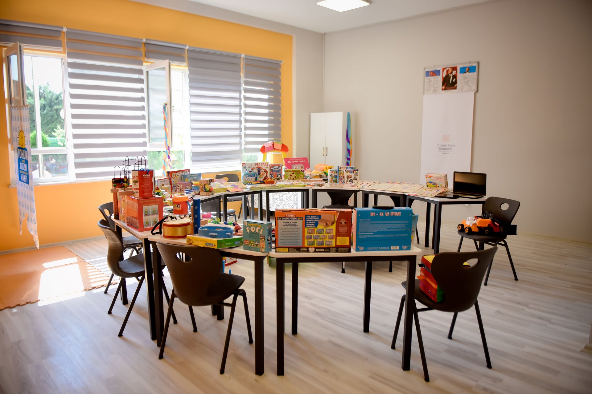Opening nine special classrooms for children with autism