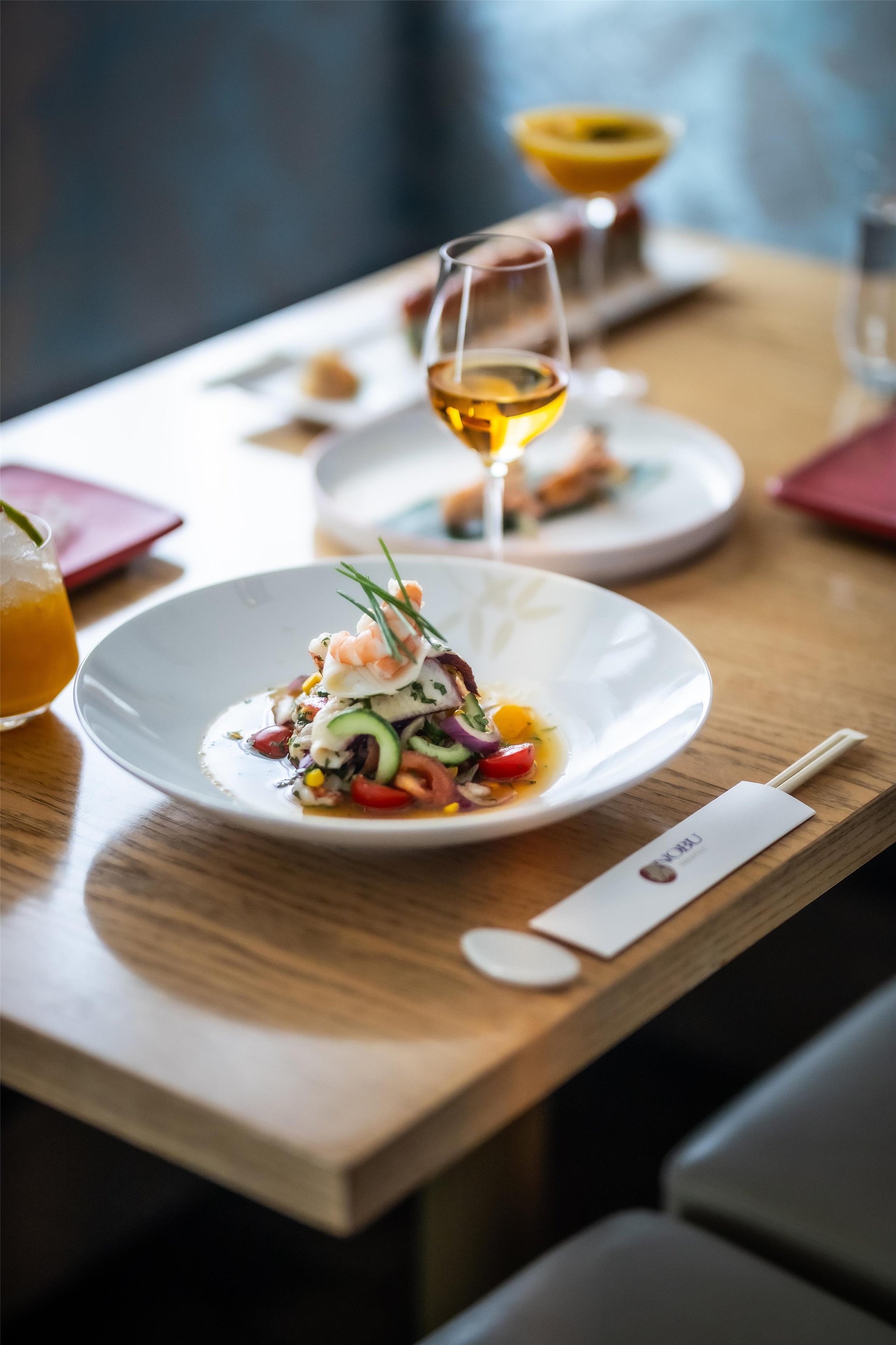 Meal at Nobu Budapest Restaurant