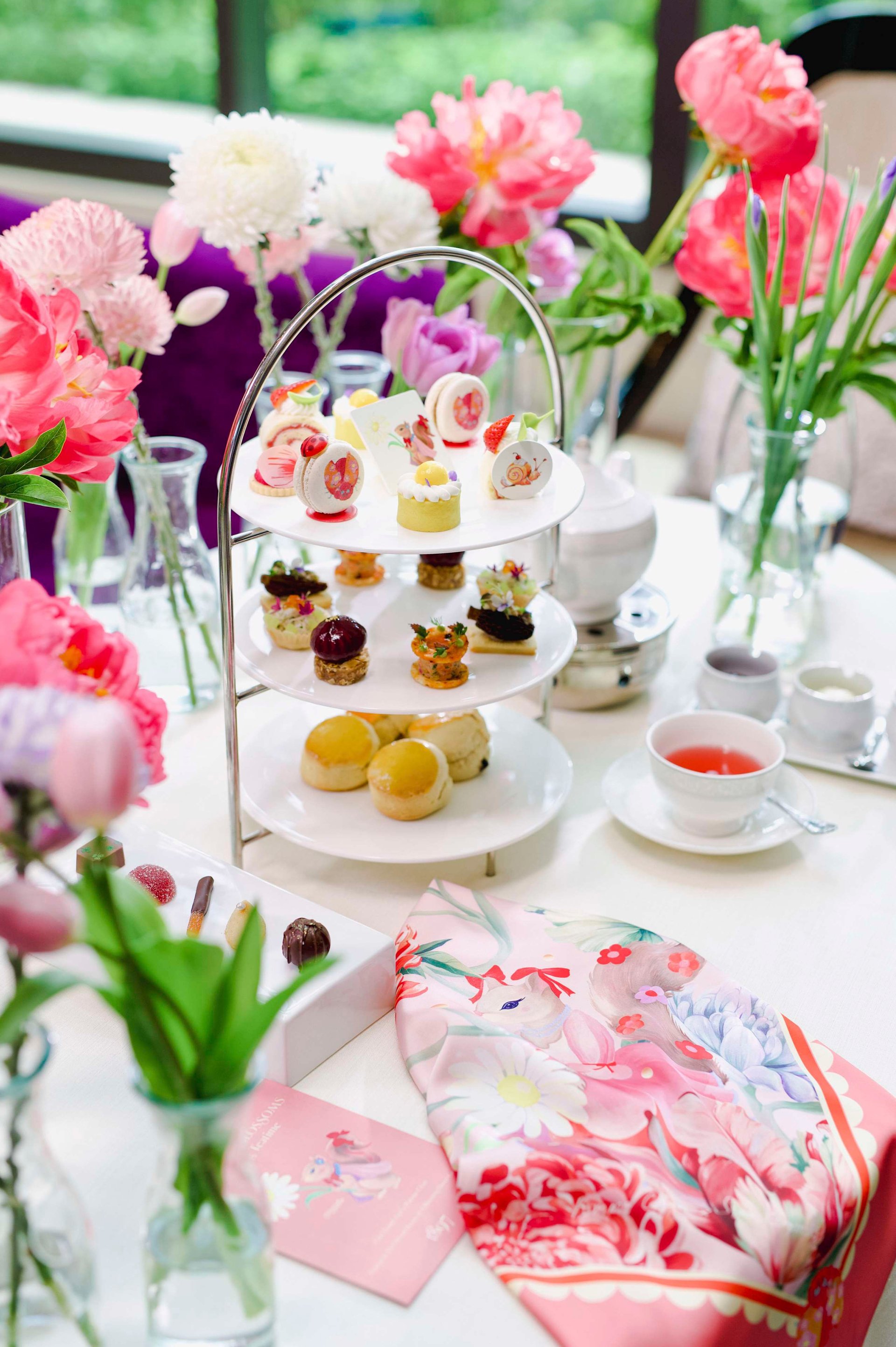 ‘Garden in Blossoms’: An Alluring Teatime by Chef Franck Istel and Pomme Chan