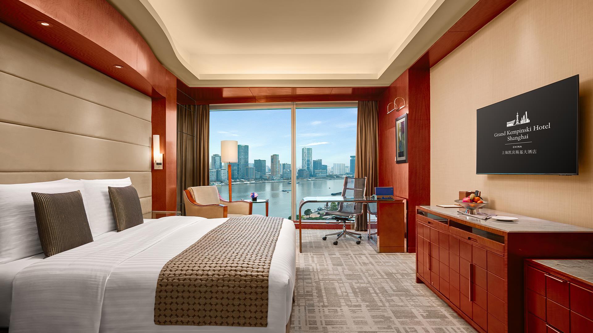 Grand Kempinski Hotel Shanghai - Deluxe Bund View King Room