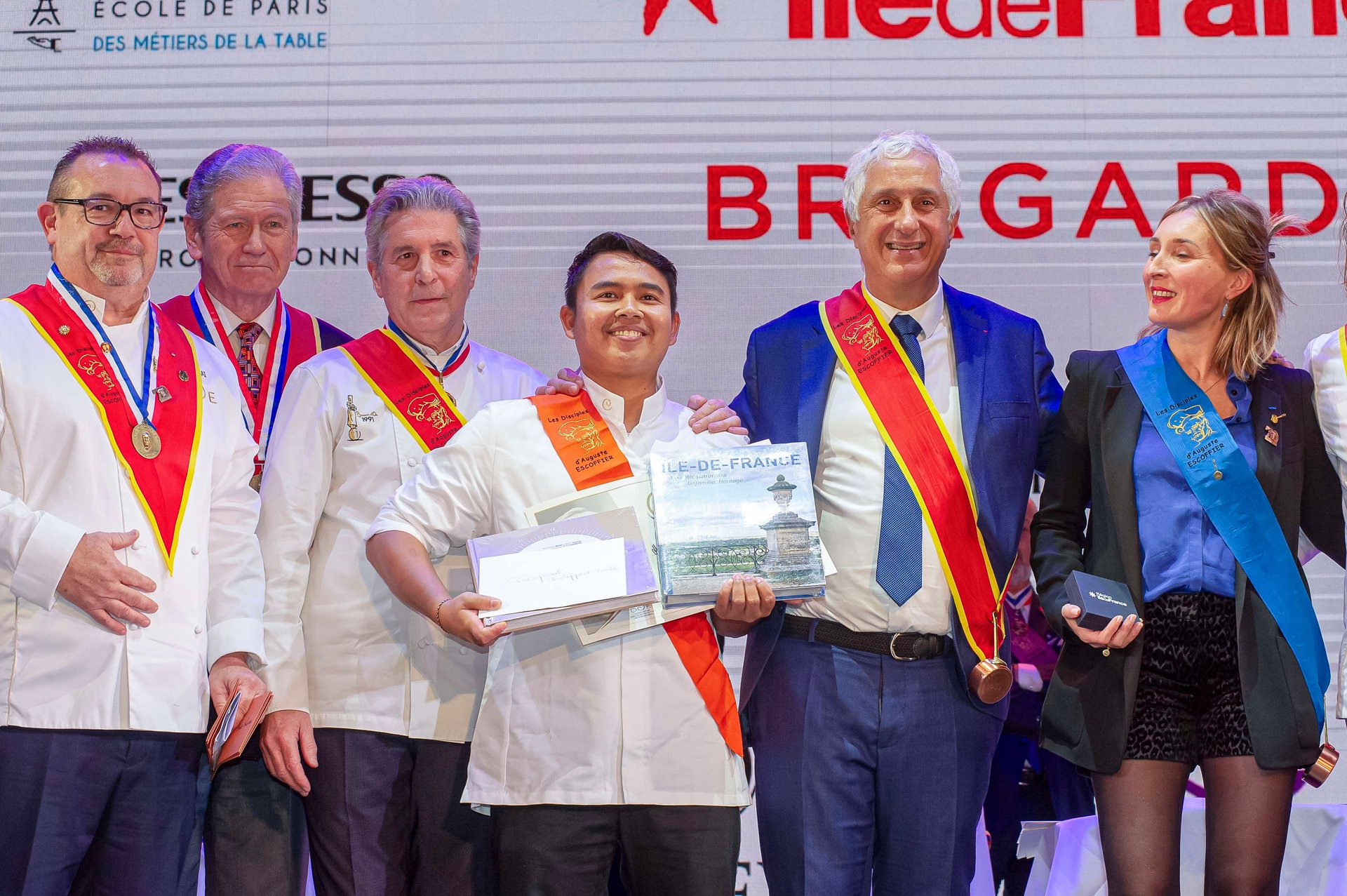I Kadek Sumiarta Third Winner of 2024 Young Talents Escoffier Global Competition