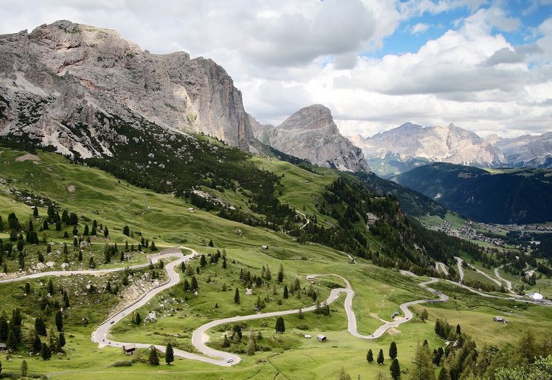 Climbing in the Alps