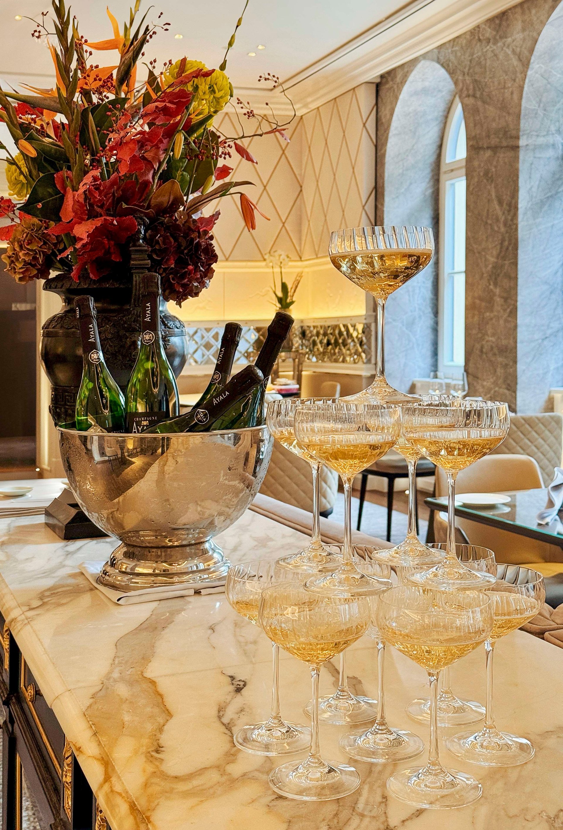 Silvester - Dinner & Champagner