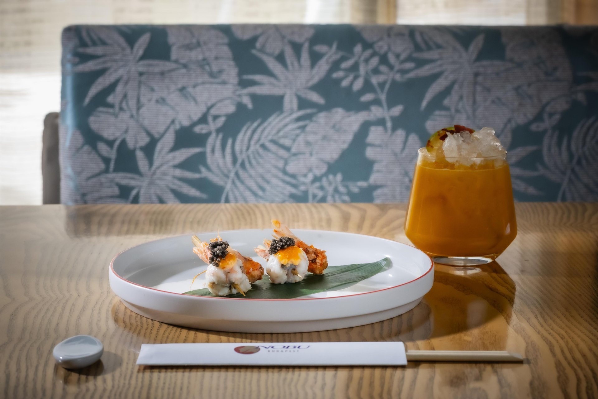 NOBU Budapest Restaurant Matsuhisa Shrimp