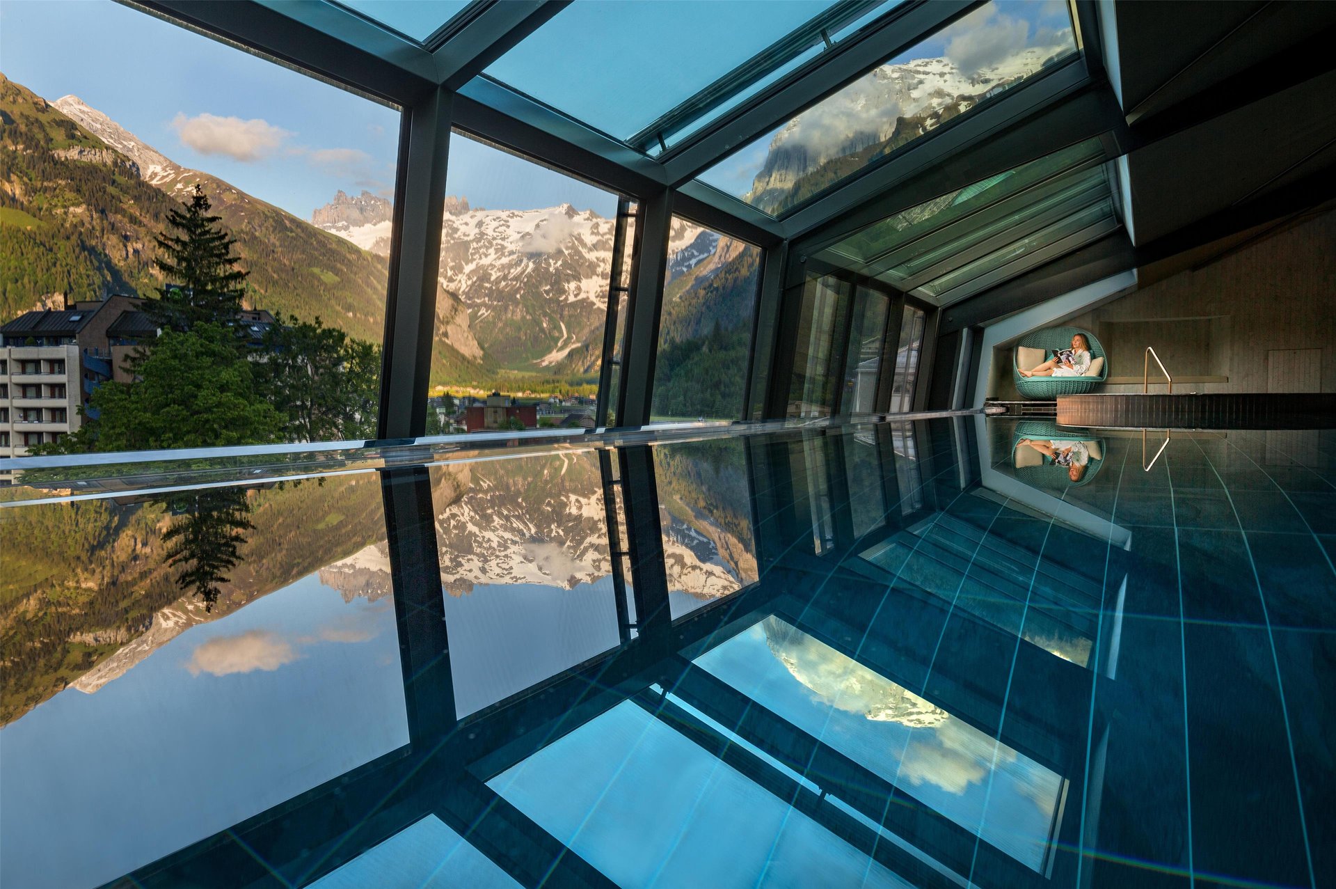 Kempinski Palace Engelberg - Pool