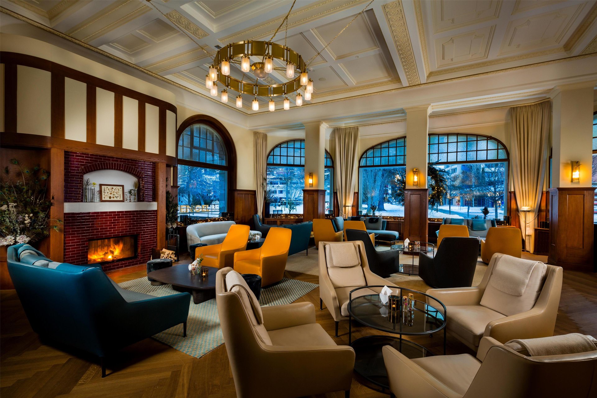Kempinski Palace Engelberg - Lobby view