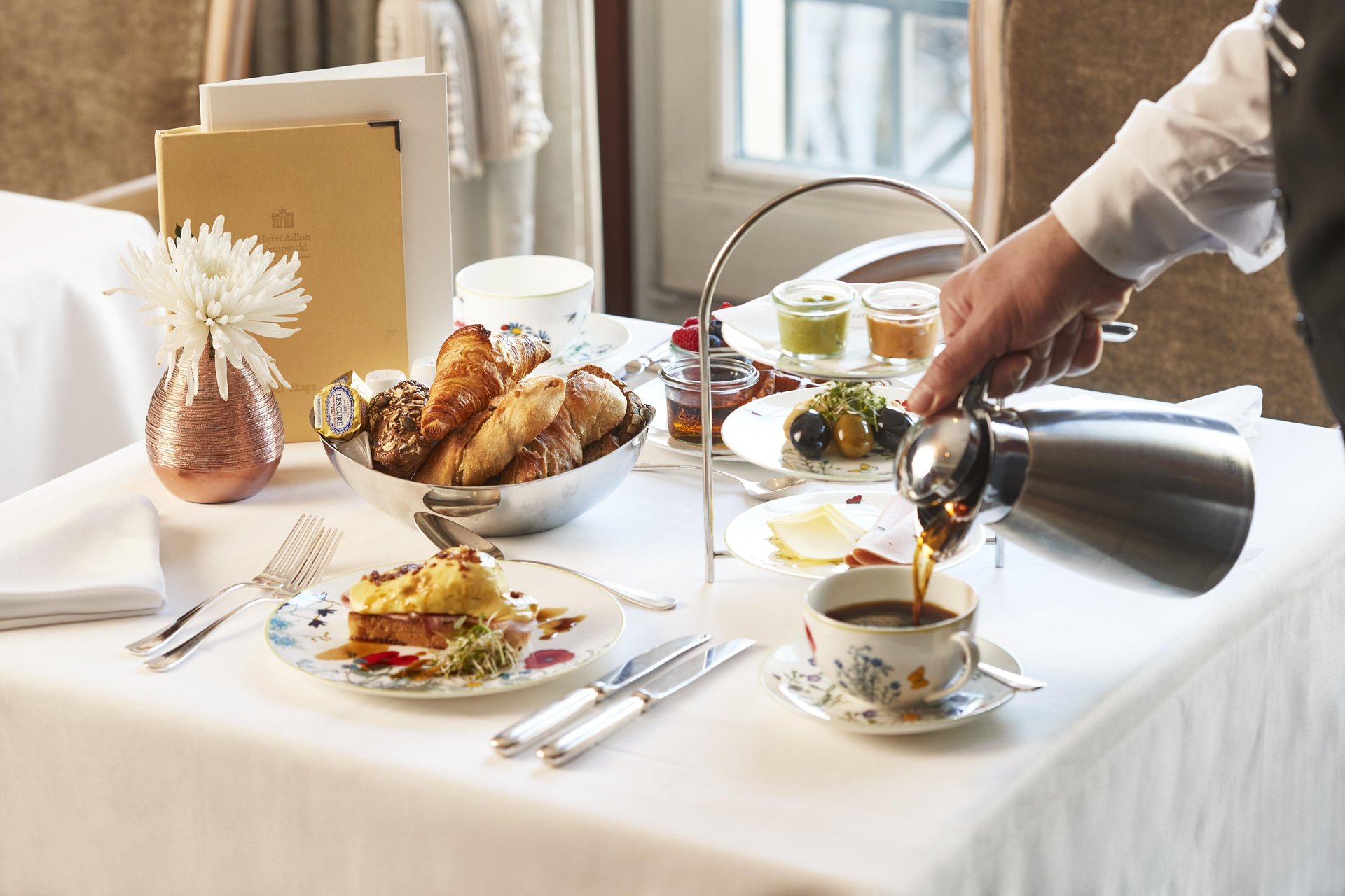 Hotel Adlon Kempinski Berlin - Área de Café da Manhã