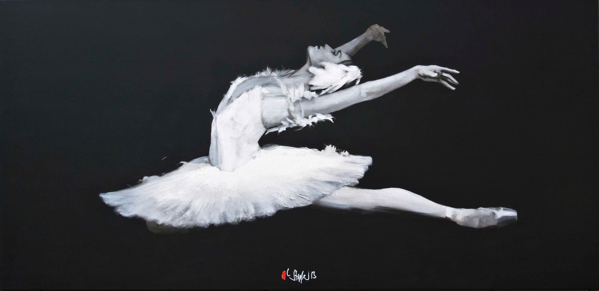 Romance between Ballet and Art by Leo Stopfer