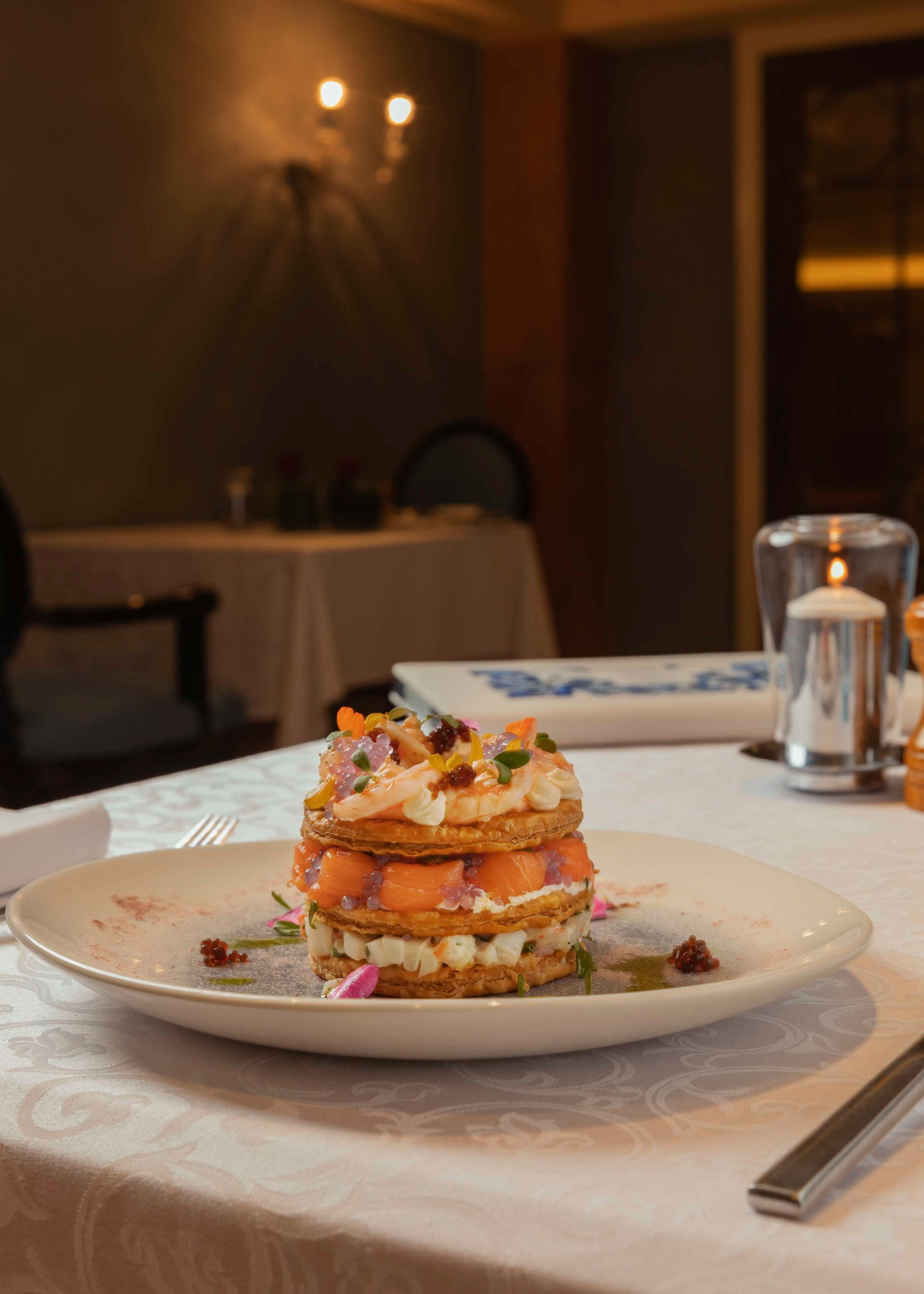 Meeresfrüchte Mille Feuille